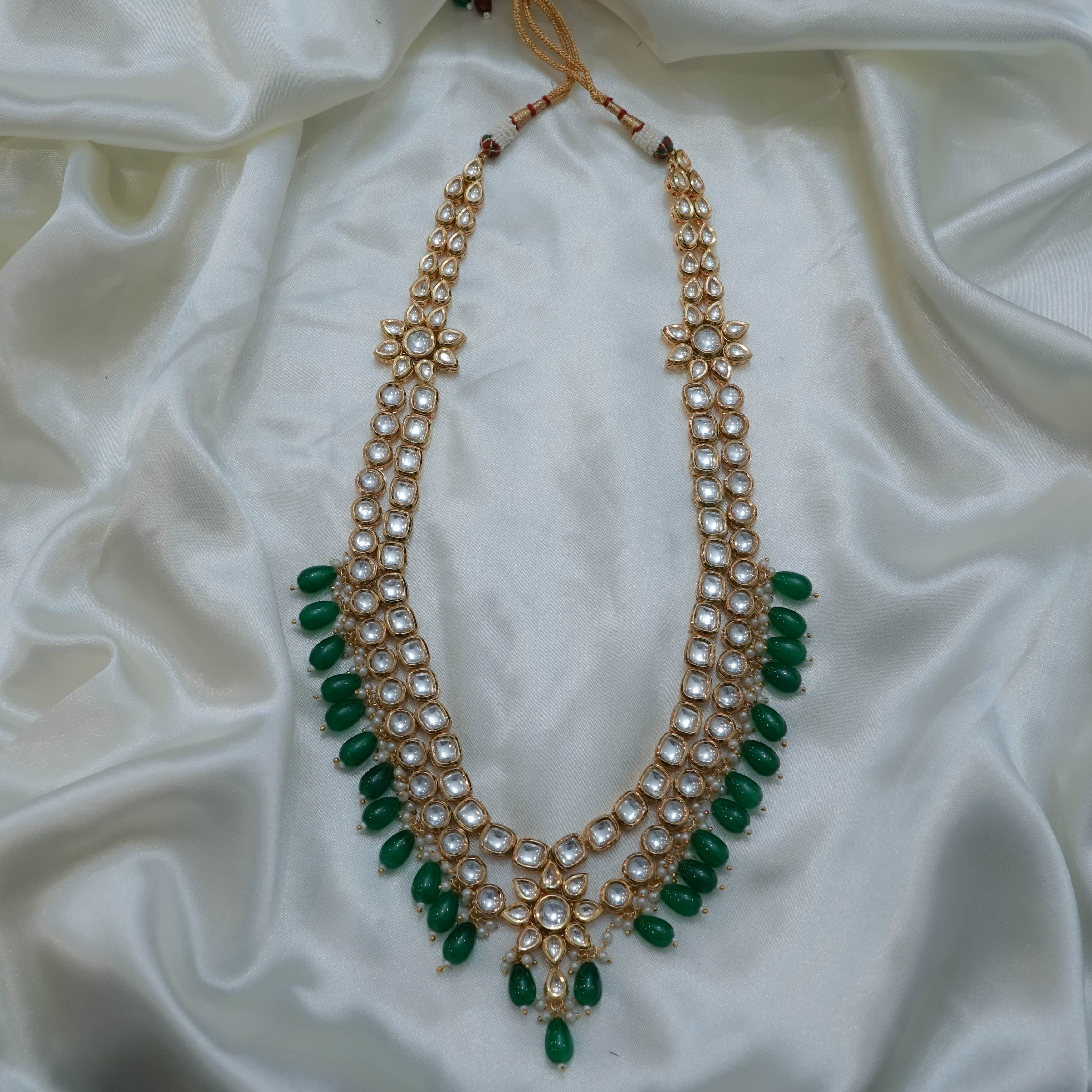 Floral Kundan Set