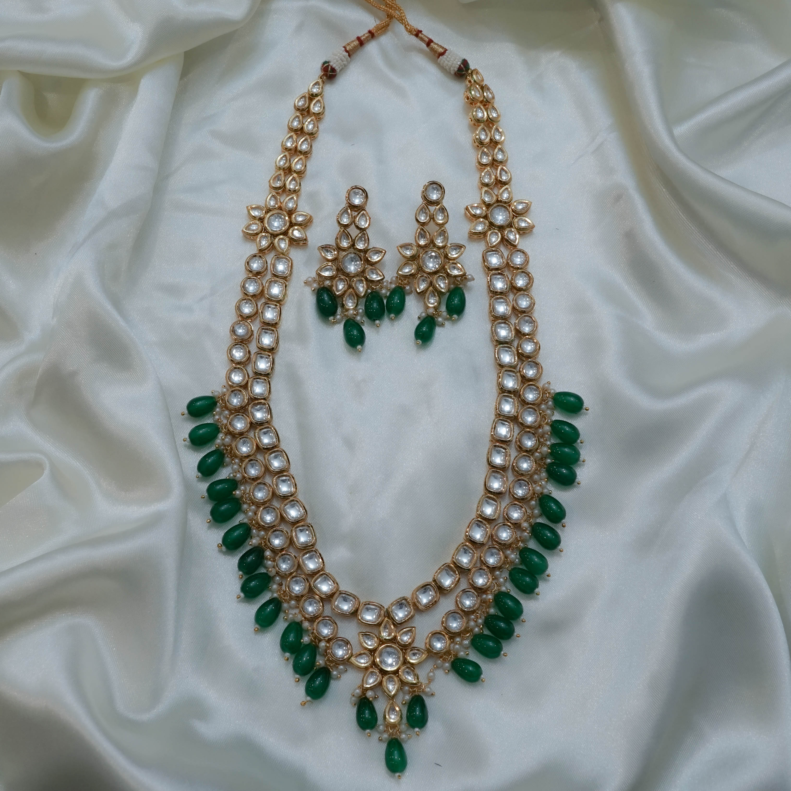 Floral Kundan Set