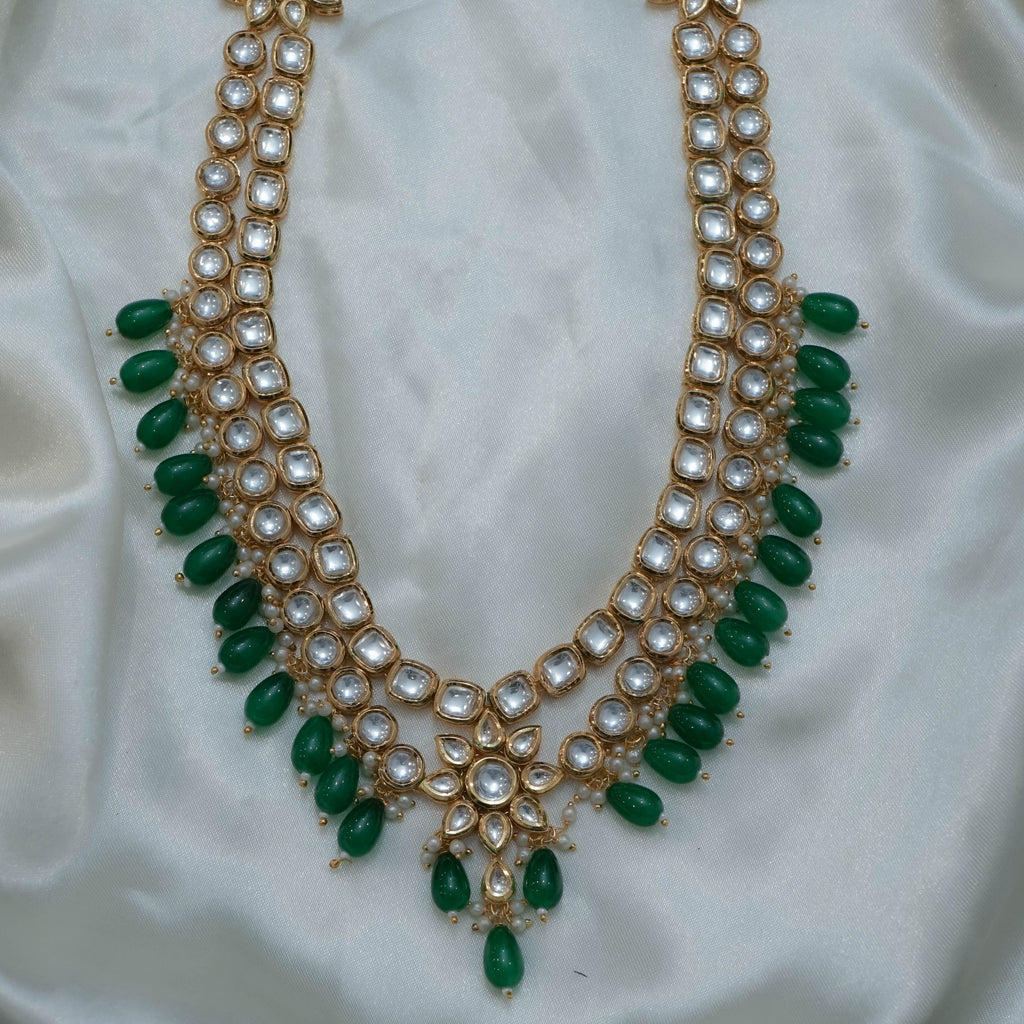 Floral Kundan Set
