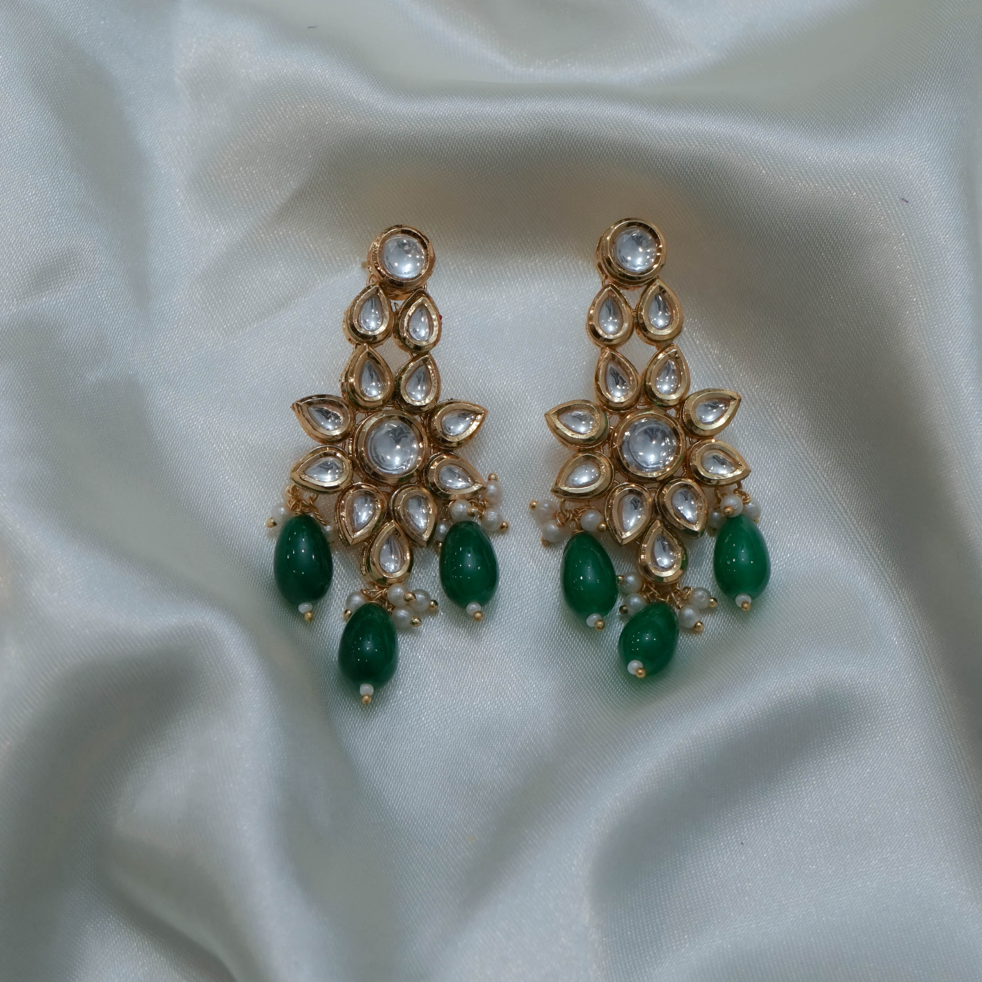 Floral Kundan Set