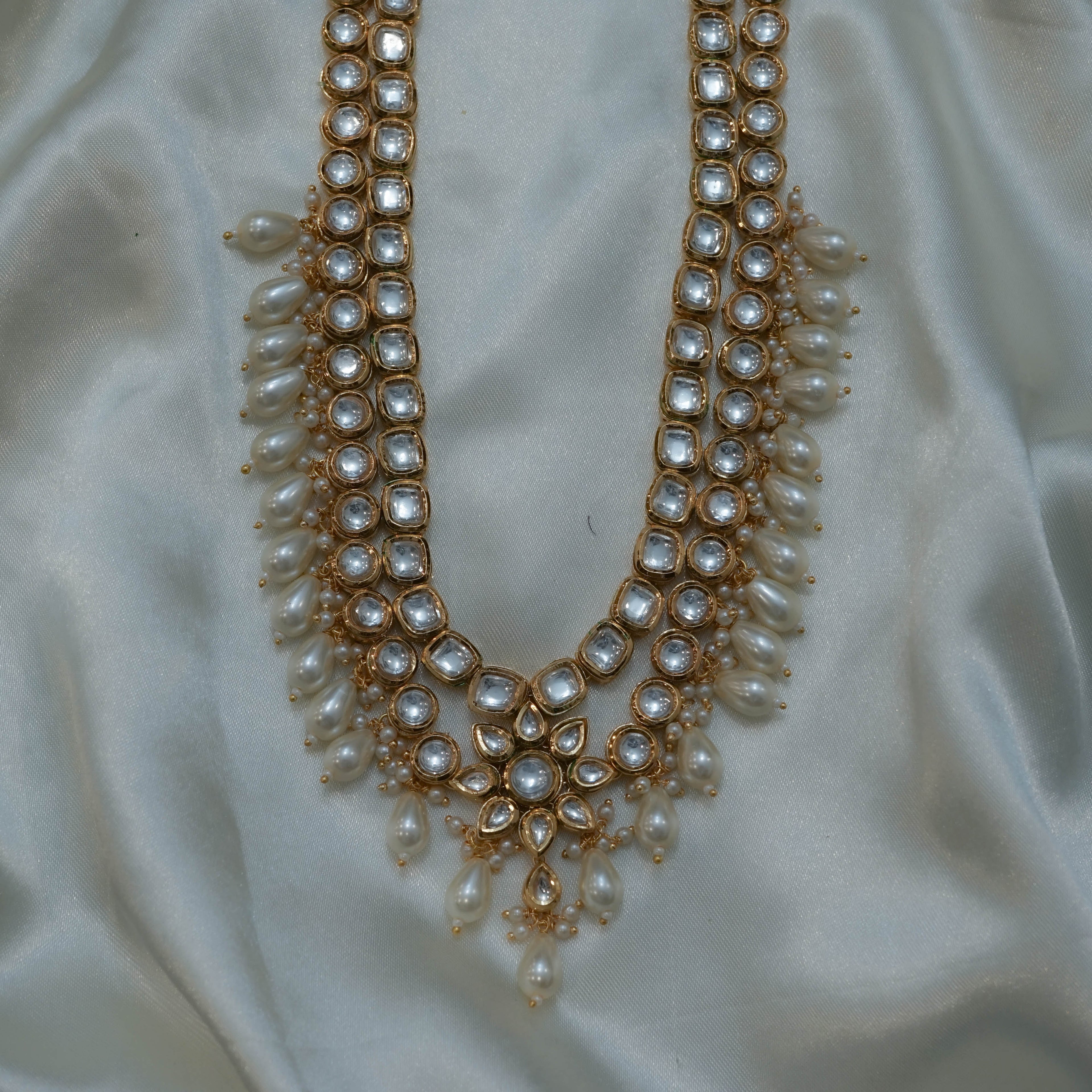 Floral Kundan Set
