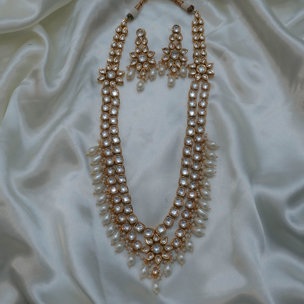 Floral Kundan Set