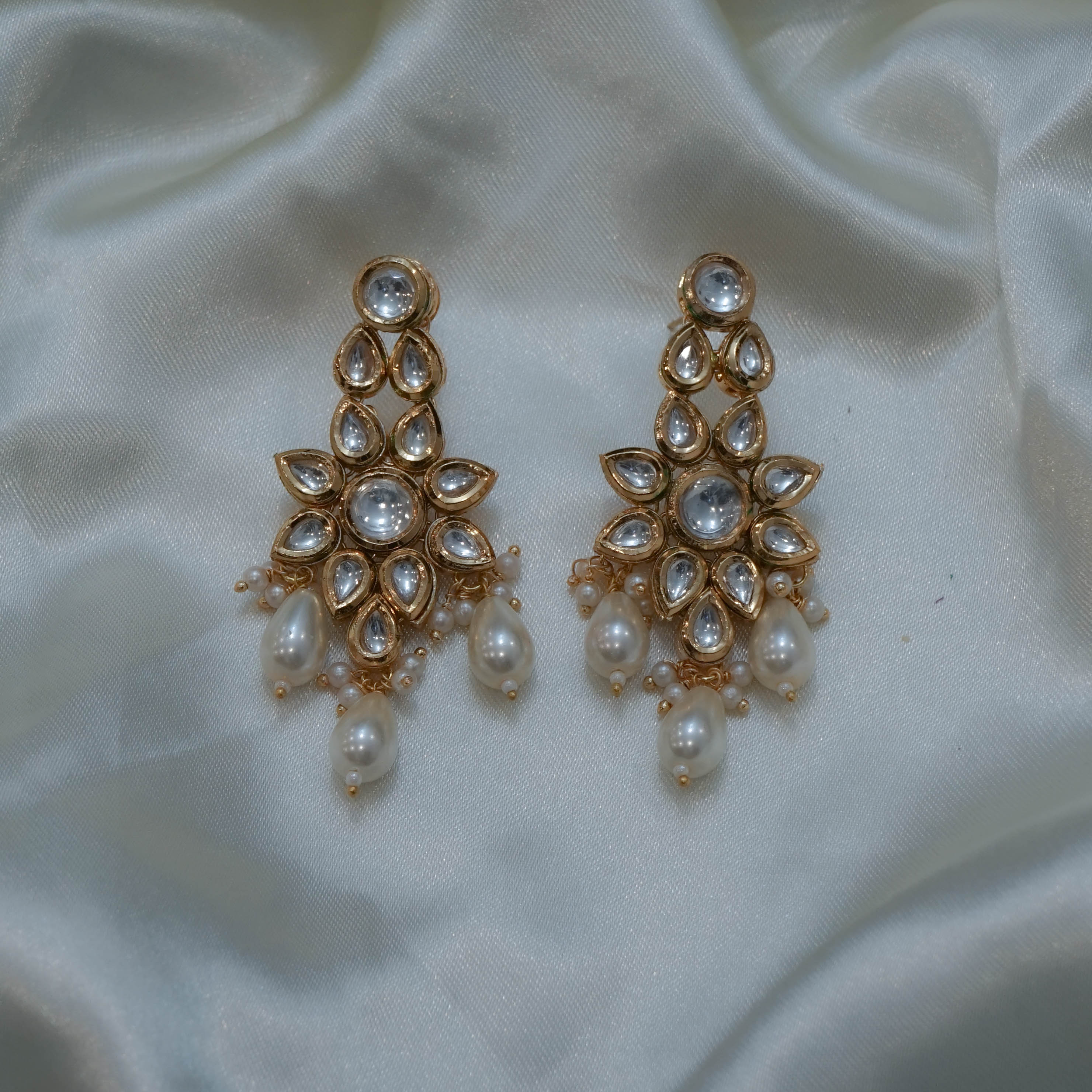Floral Kundan Set