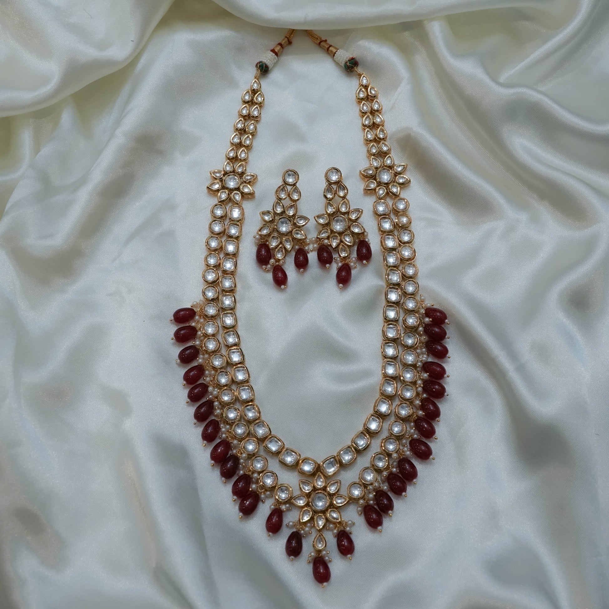 Floral Kundan Set