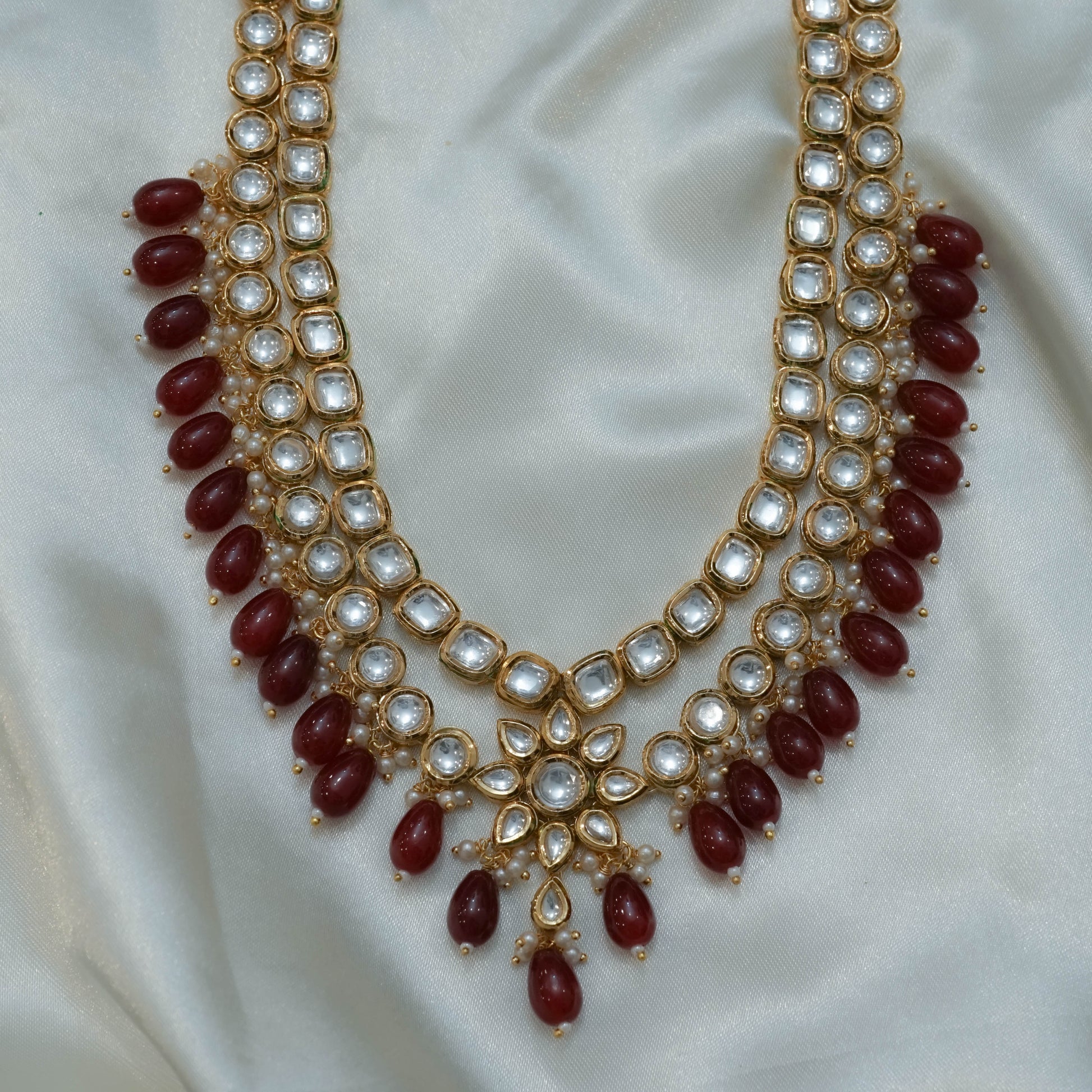 Floral Kundan Set