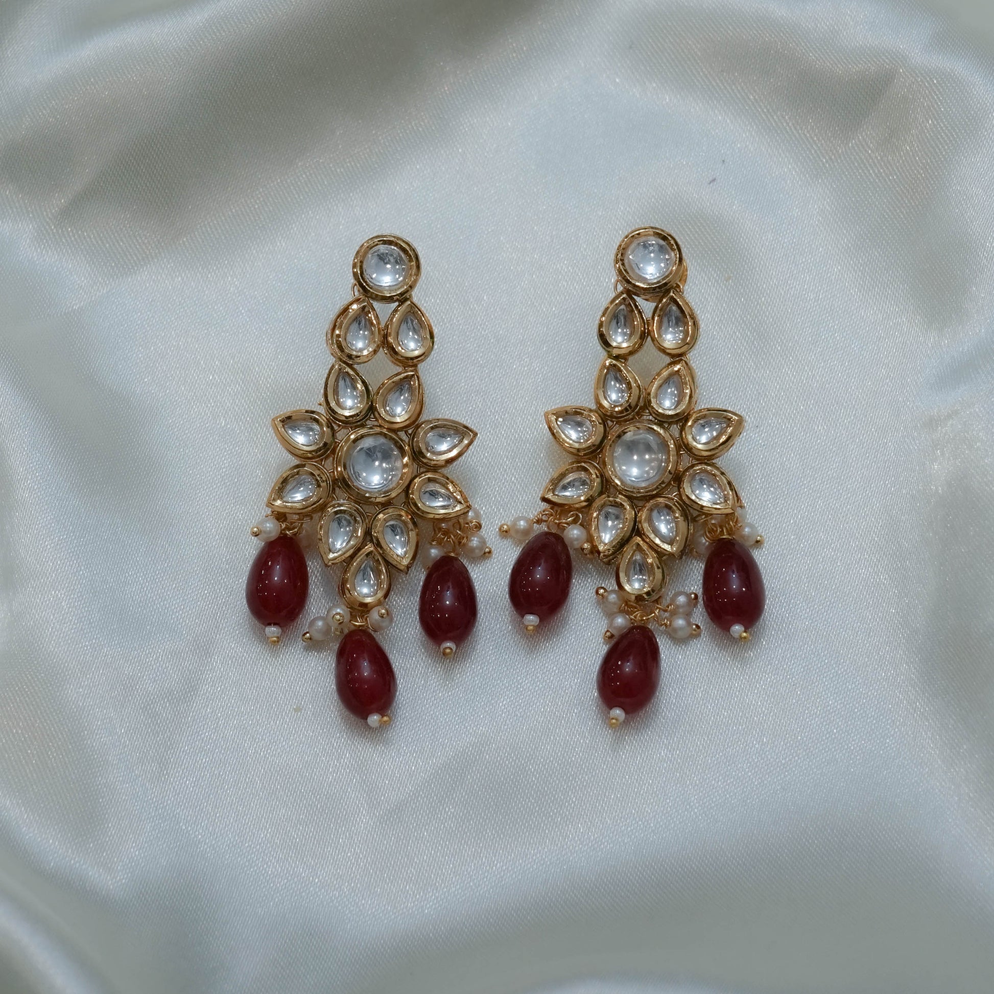 Floral Kundan Set