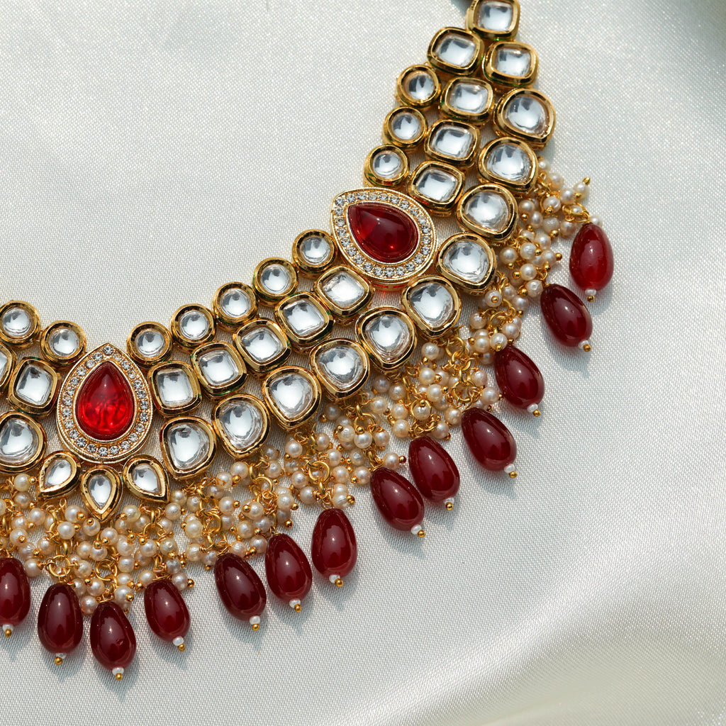 Traditional Red Bridal Set