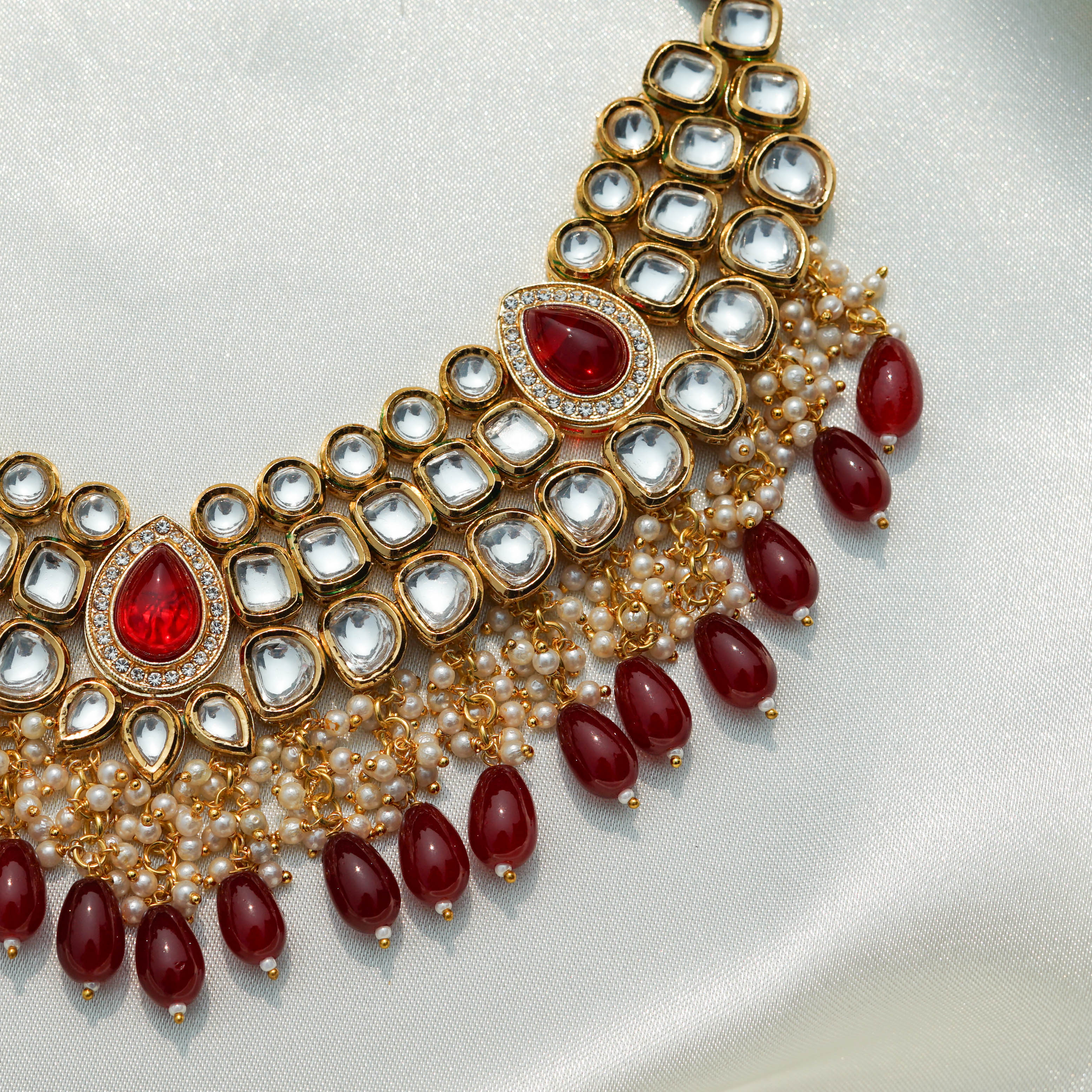 Traditional Red Bridal Set