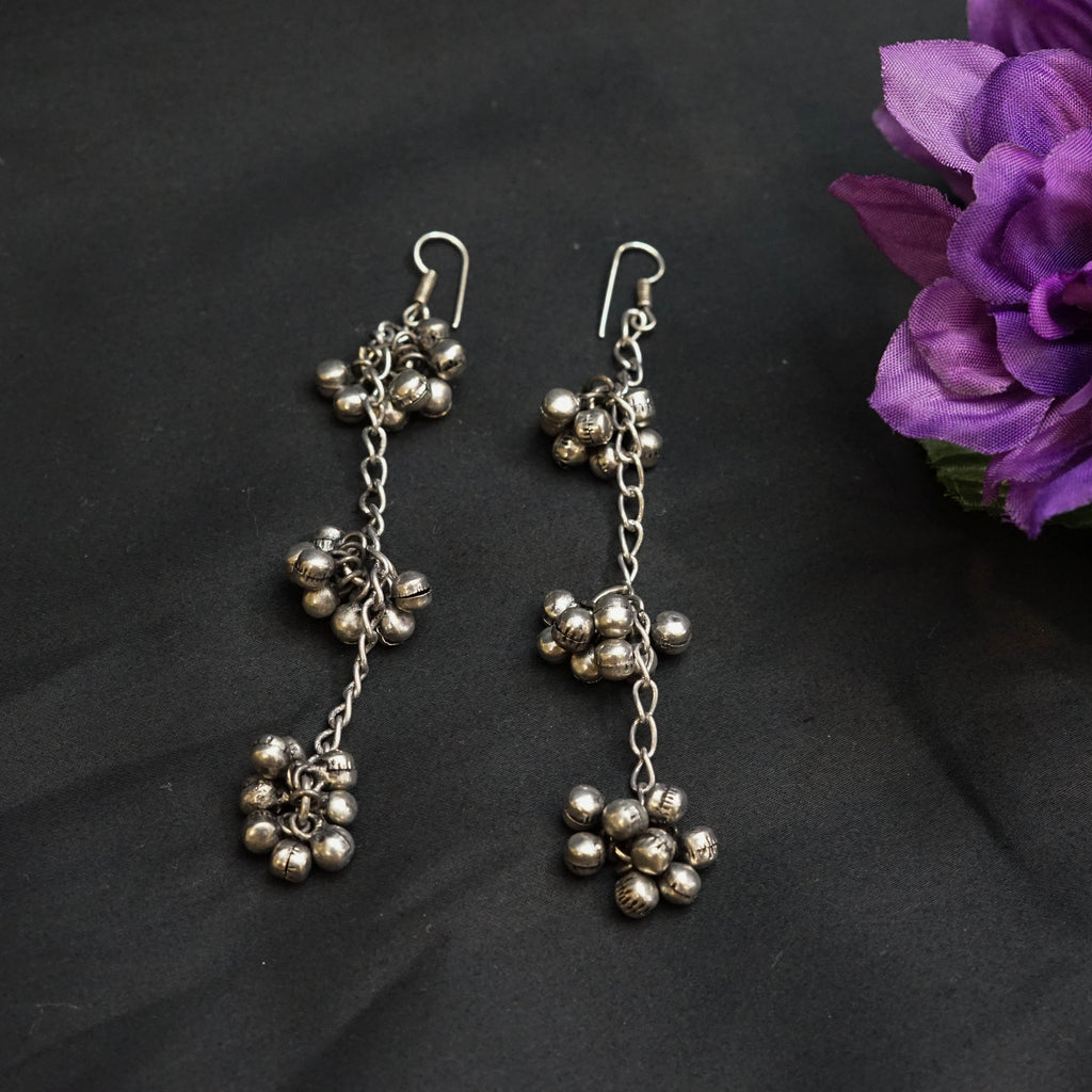 Adya Ghungroo Tassel Earrings