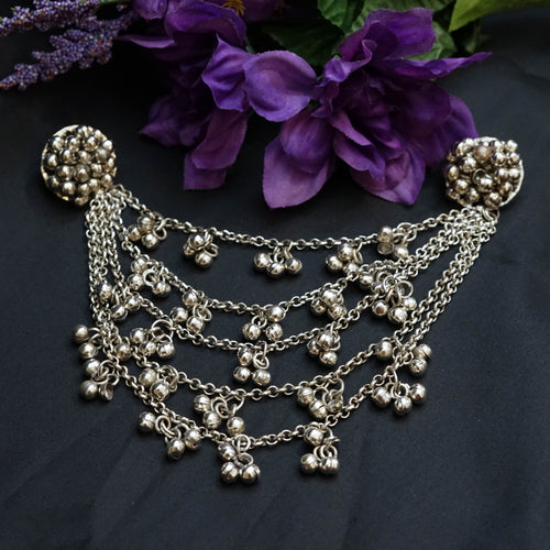 Alam Ghungroo Hair Accessory Bun Styling