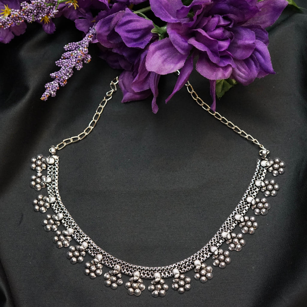 Floral 6 Piece Necklace Set