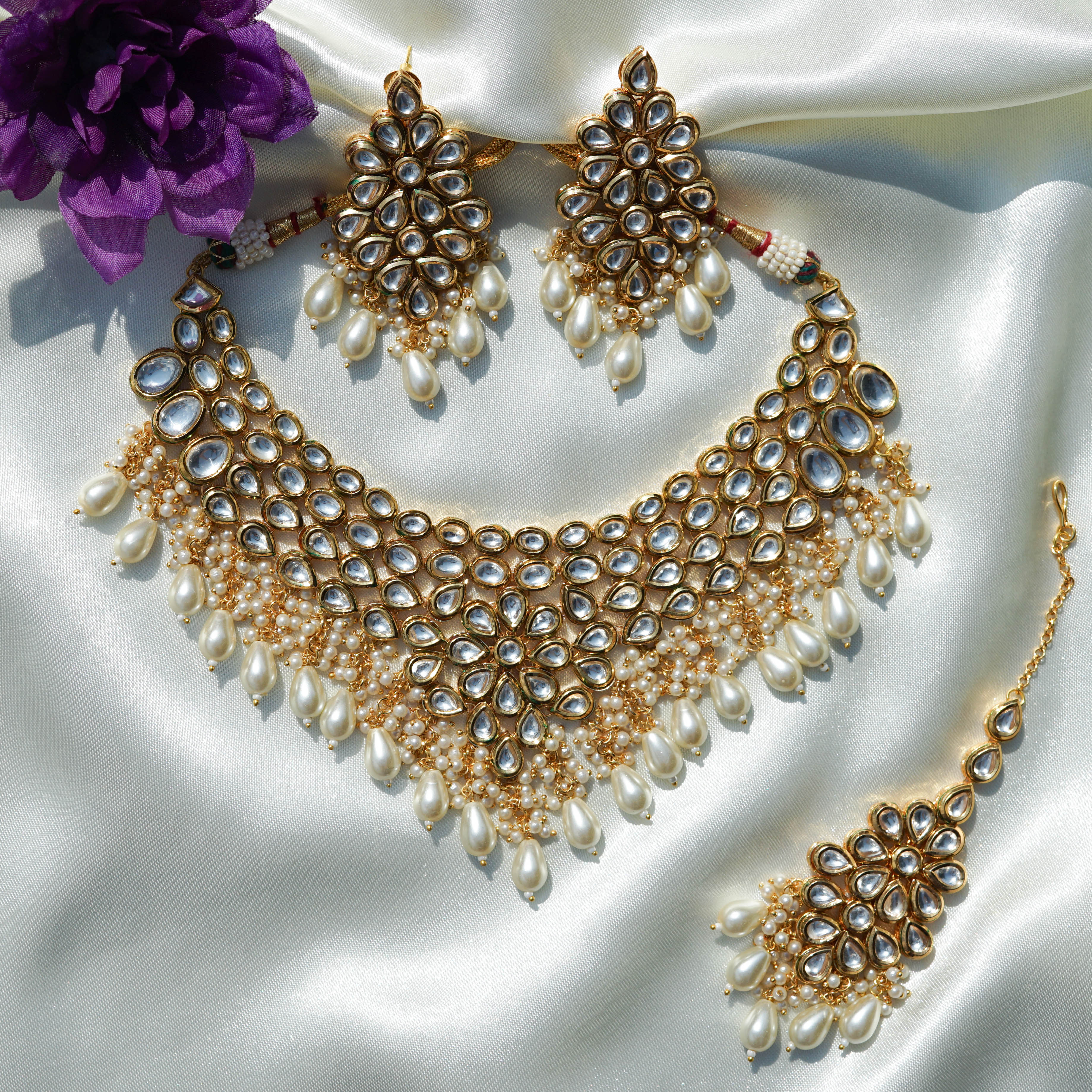 Pristine Kundan Bridal Set