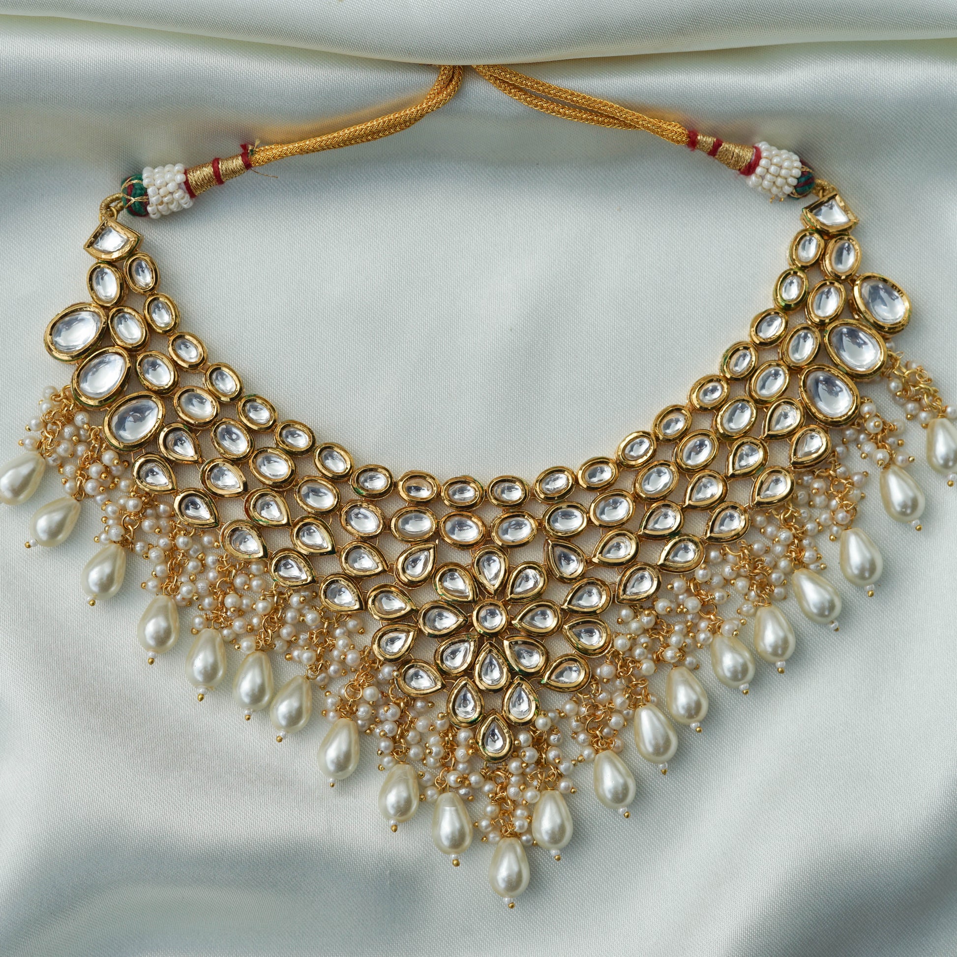 Pristine Pearl Kundan Bridal Set