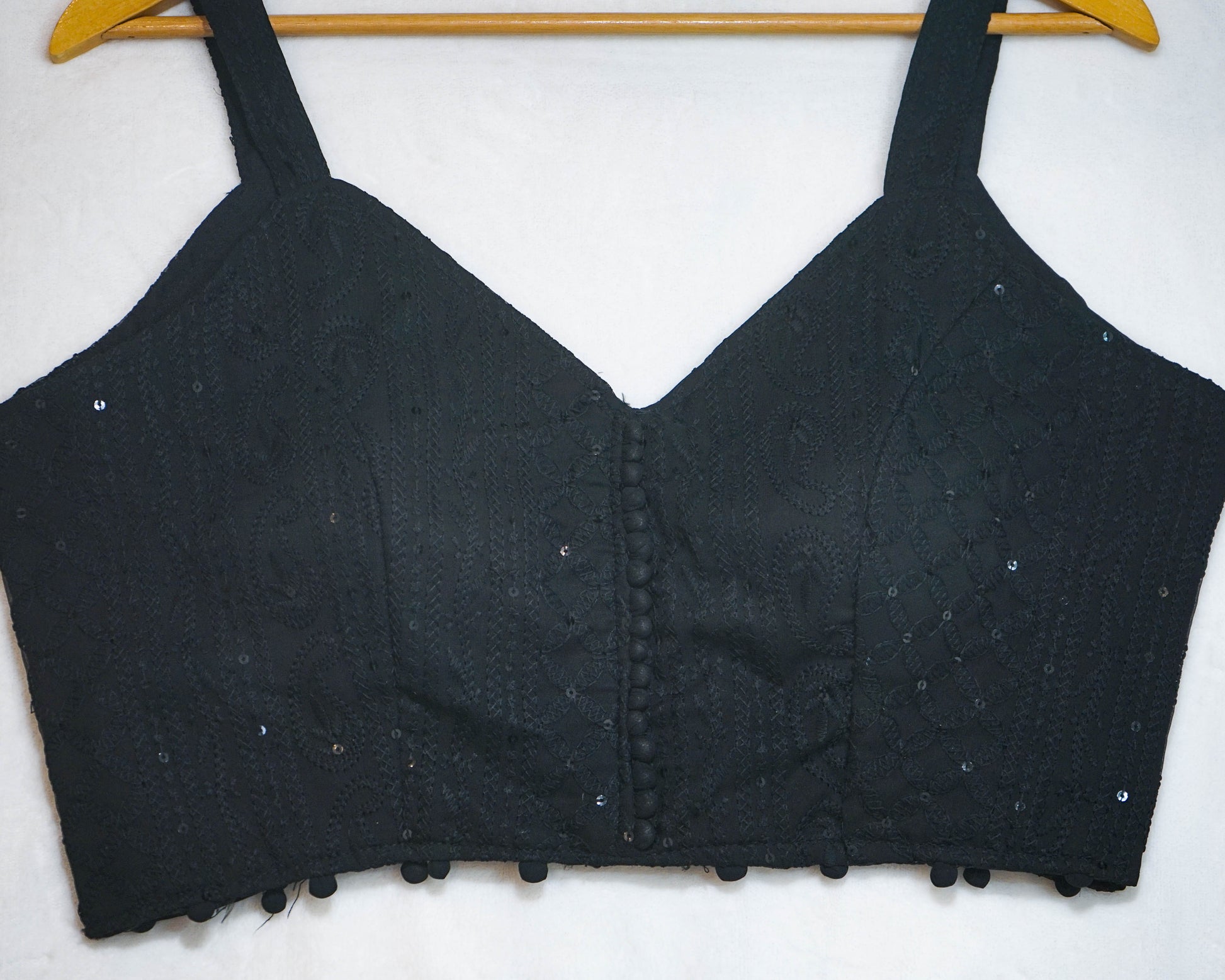 Lucknowi Embroidered Blouse