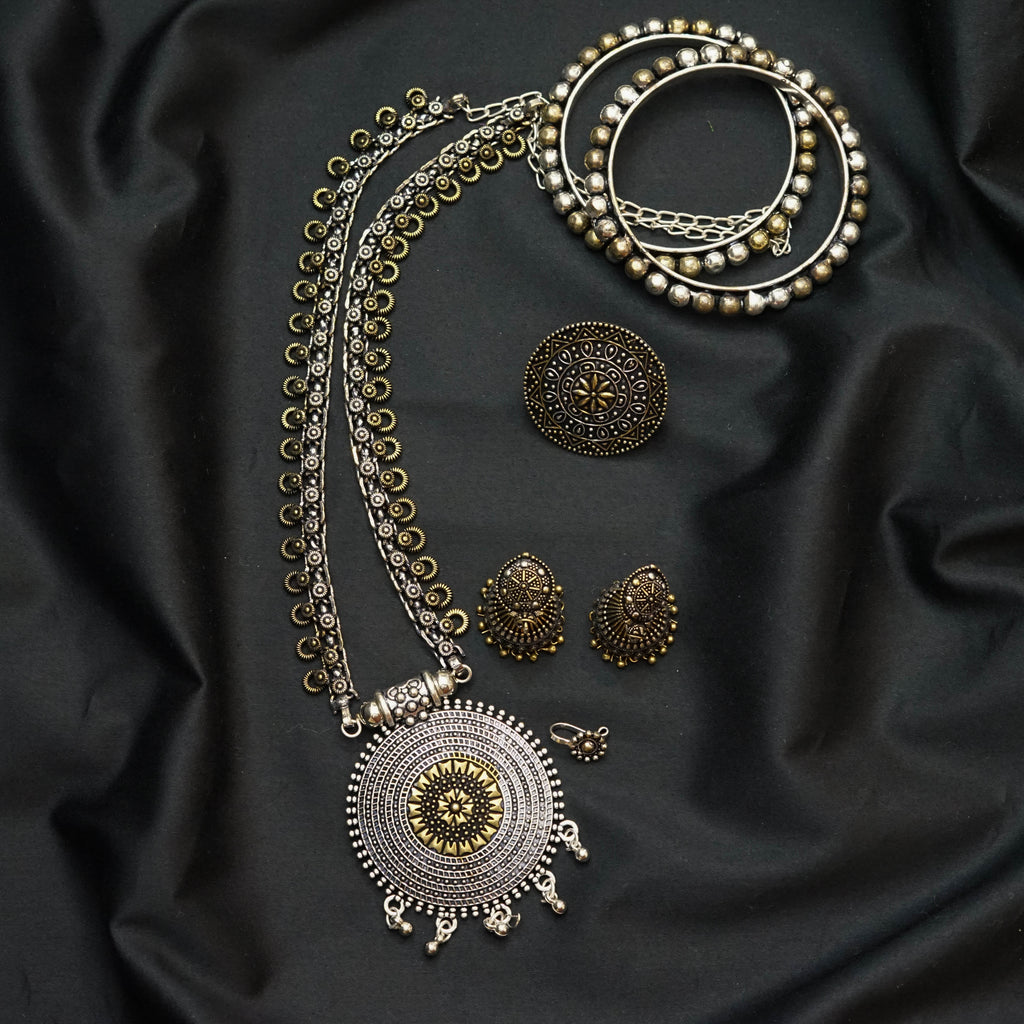 Shahsha 5 Piece Dual Tone Set