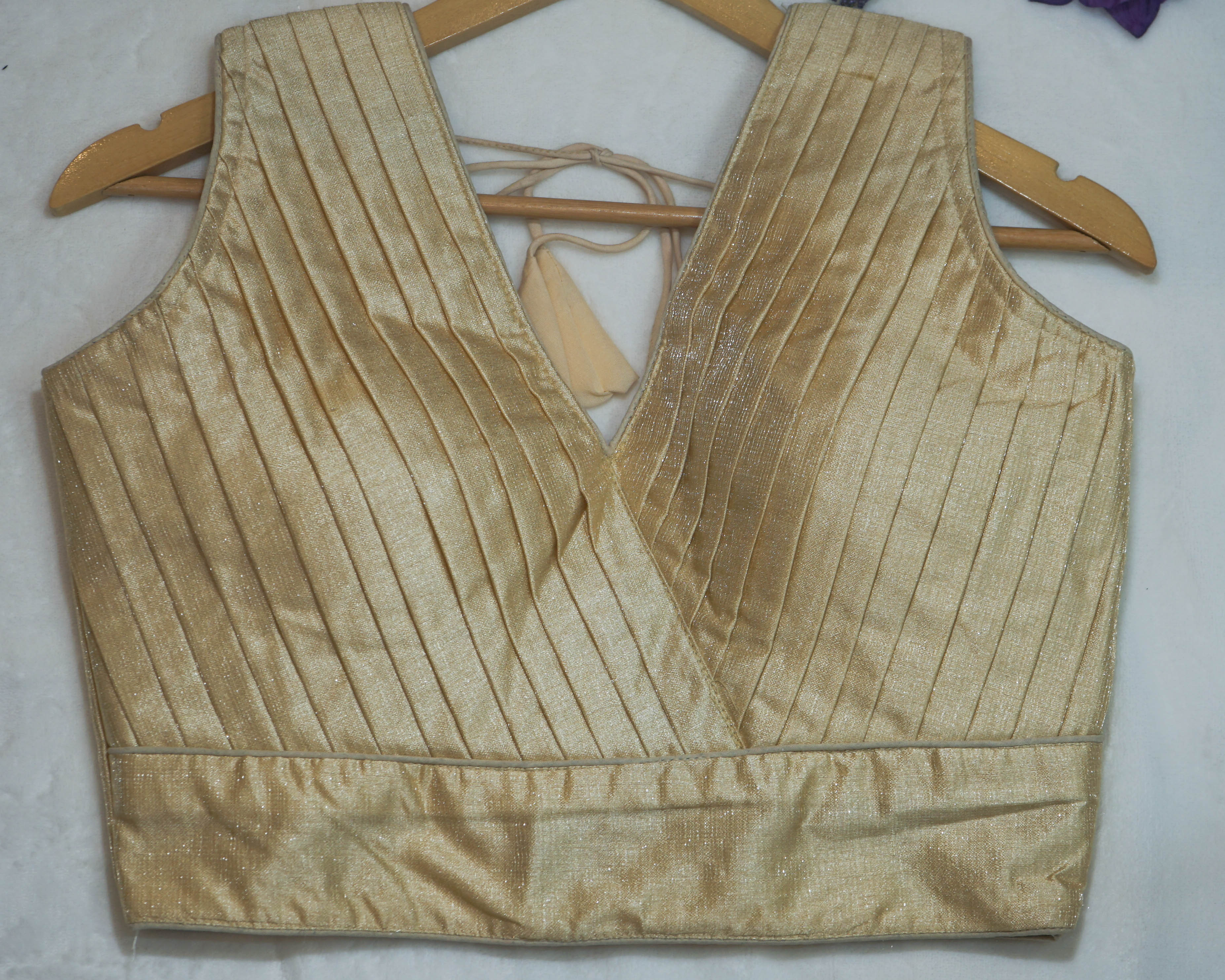 Pleated Blouse