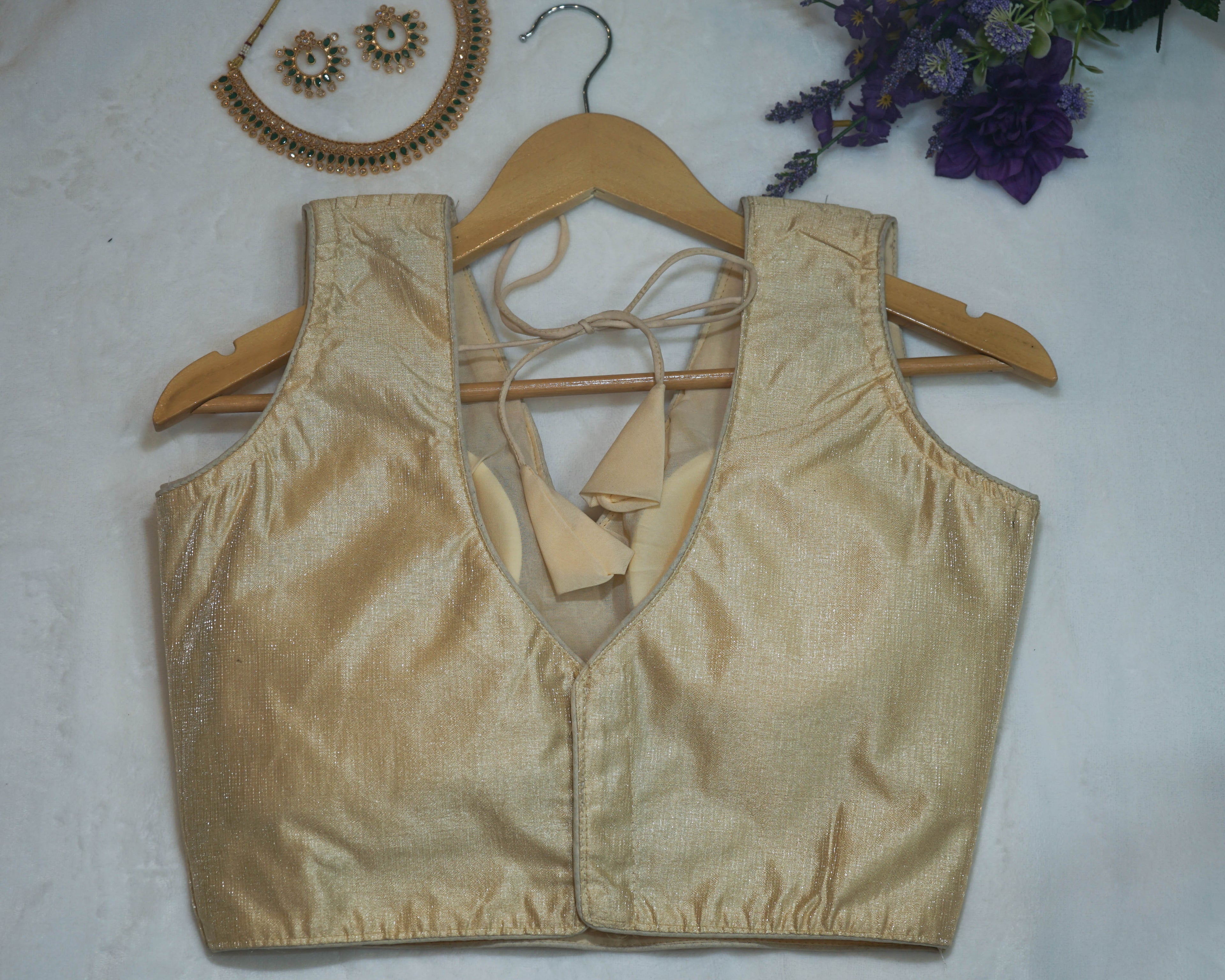 Pleated Blouse