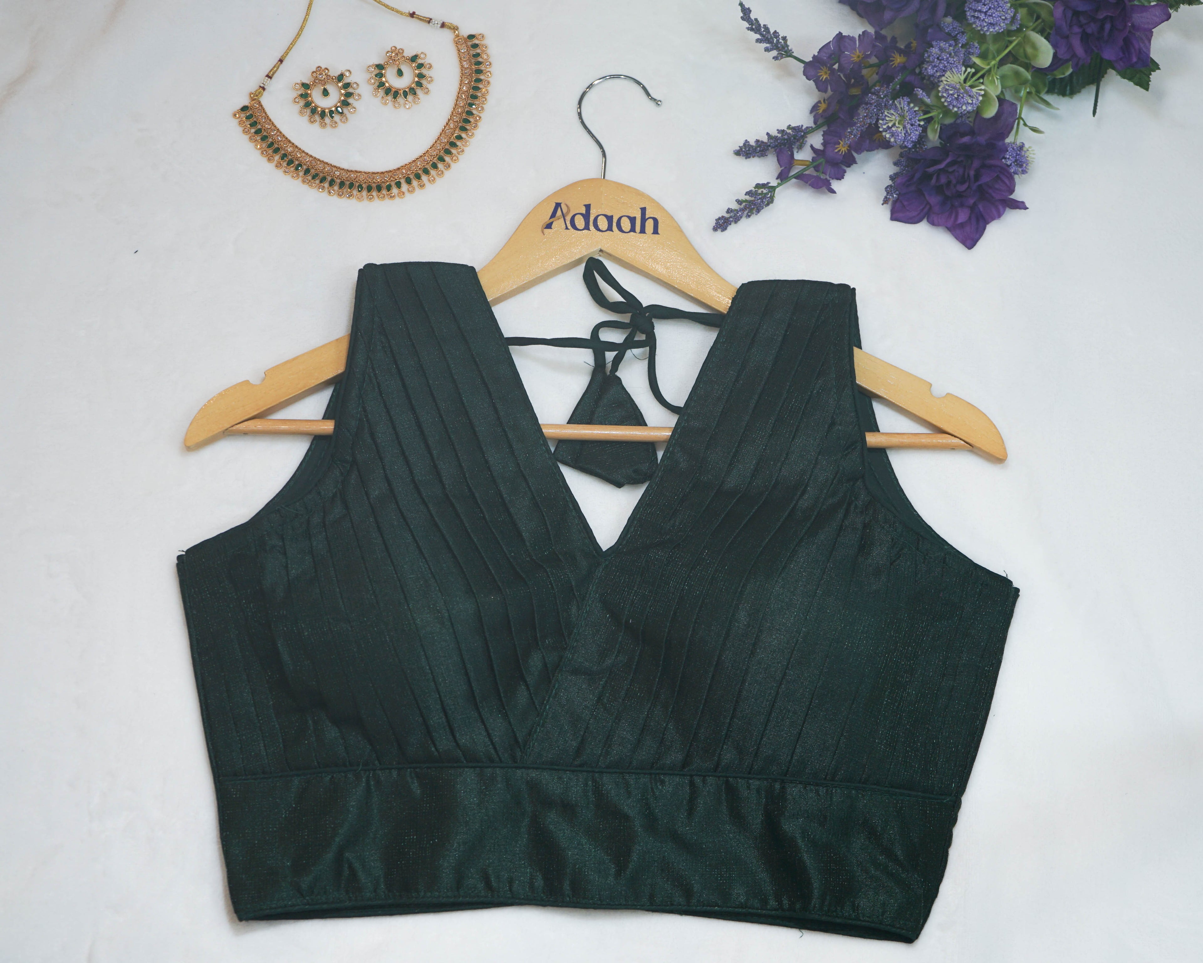 Pleated Blouse
