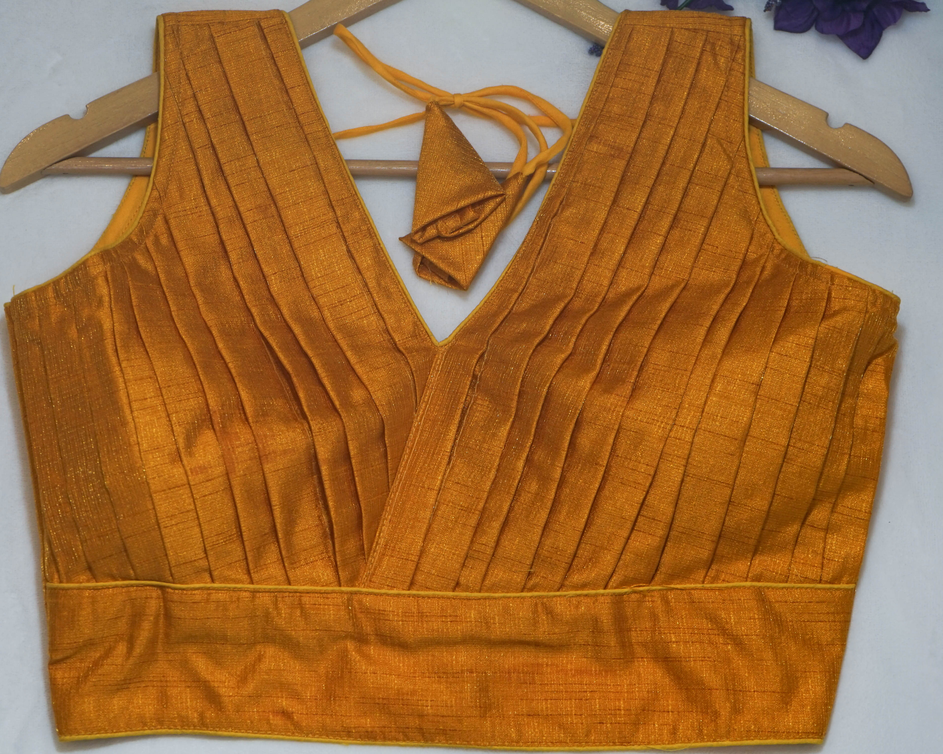Pleated Blouse