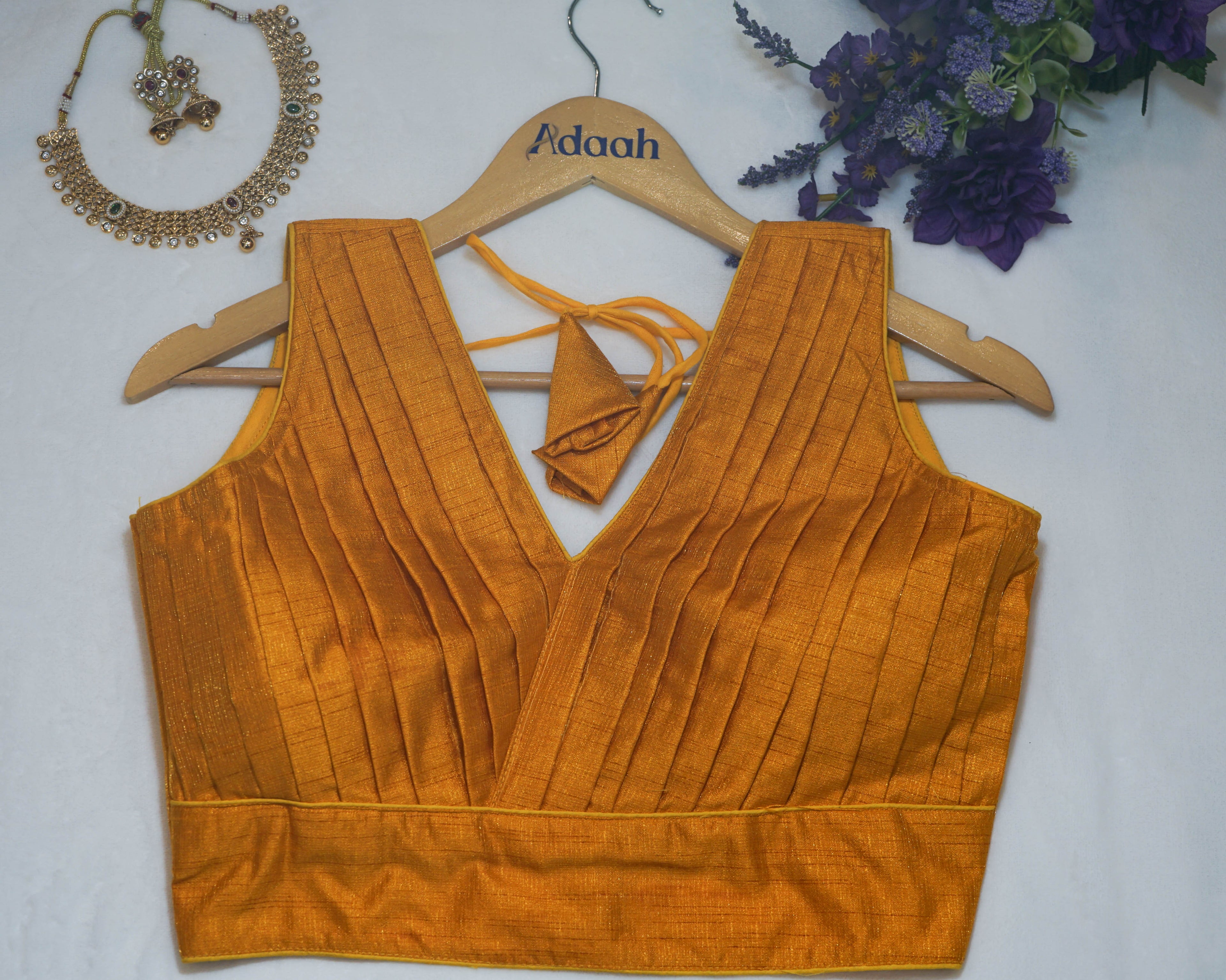 Pleated Blouse