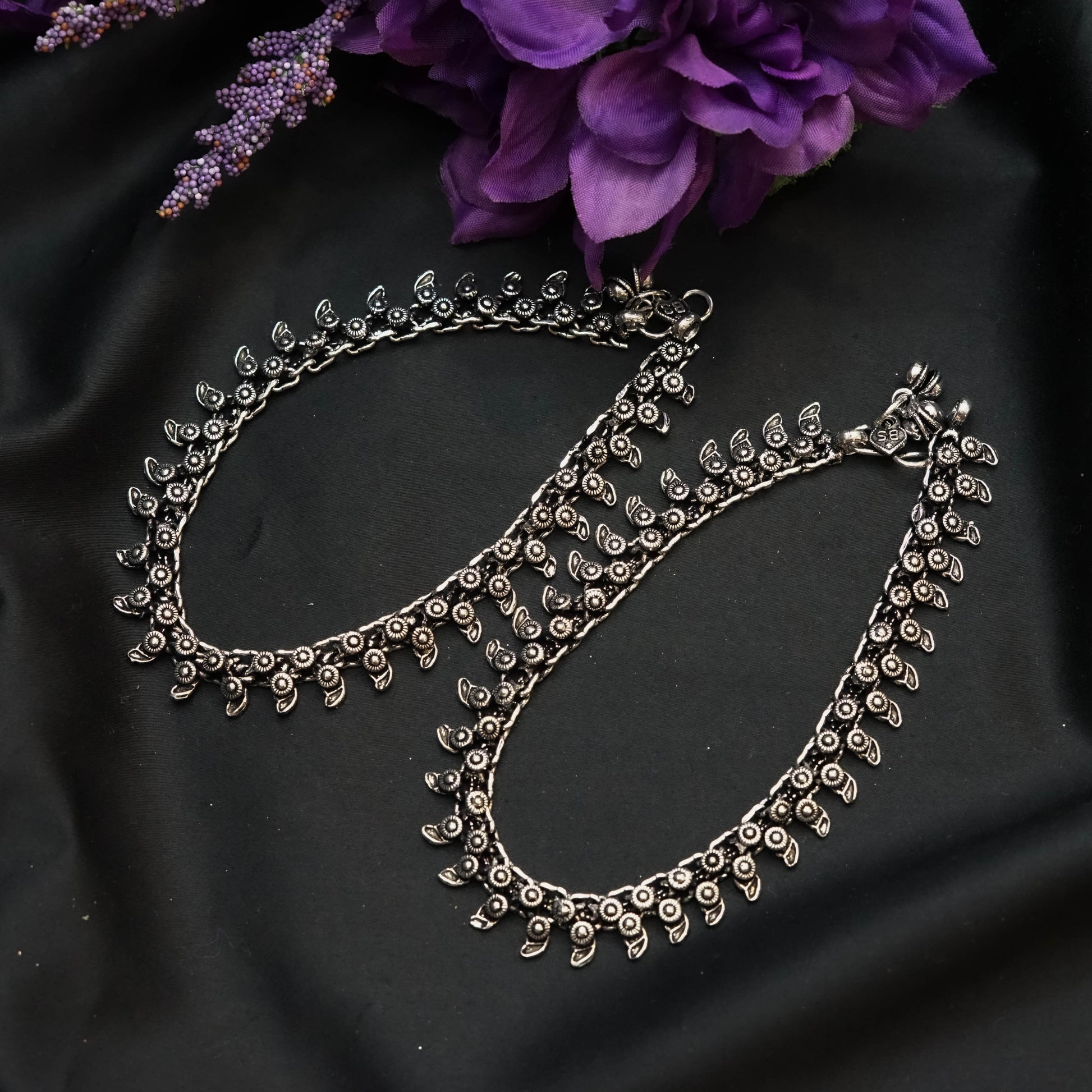 Silver Anklets