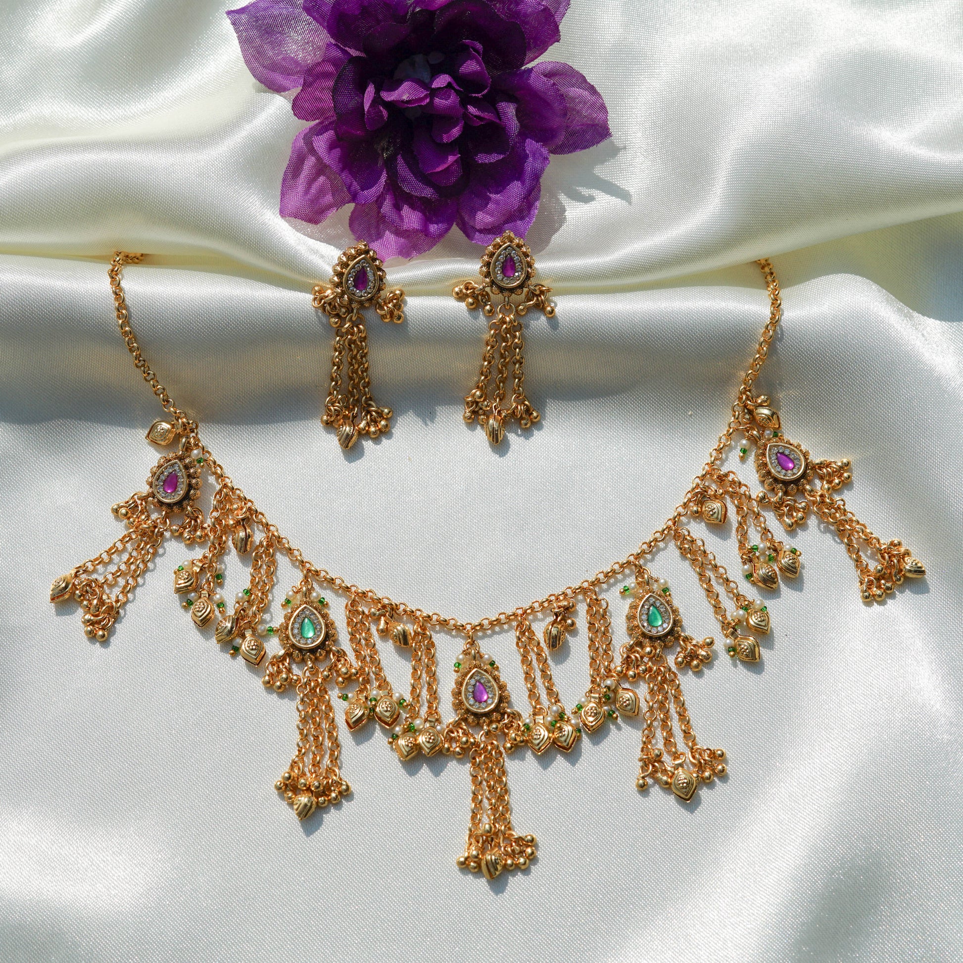 Enchanting Gold Drape Set