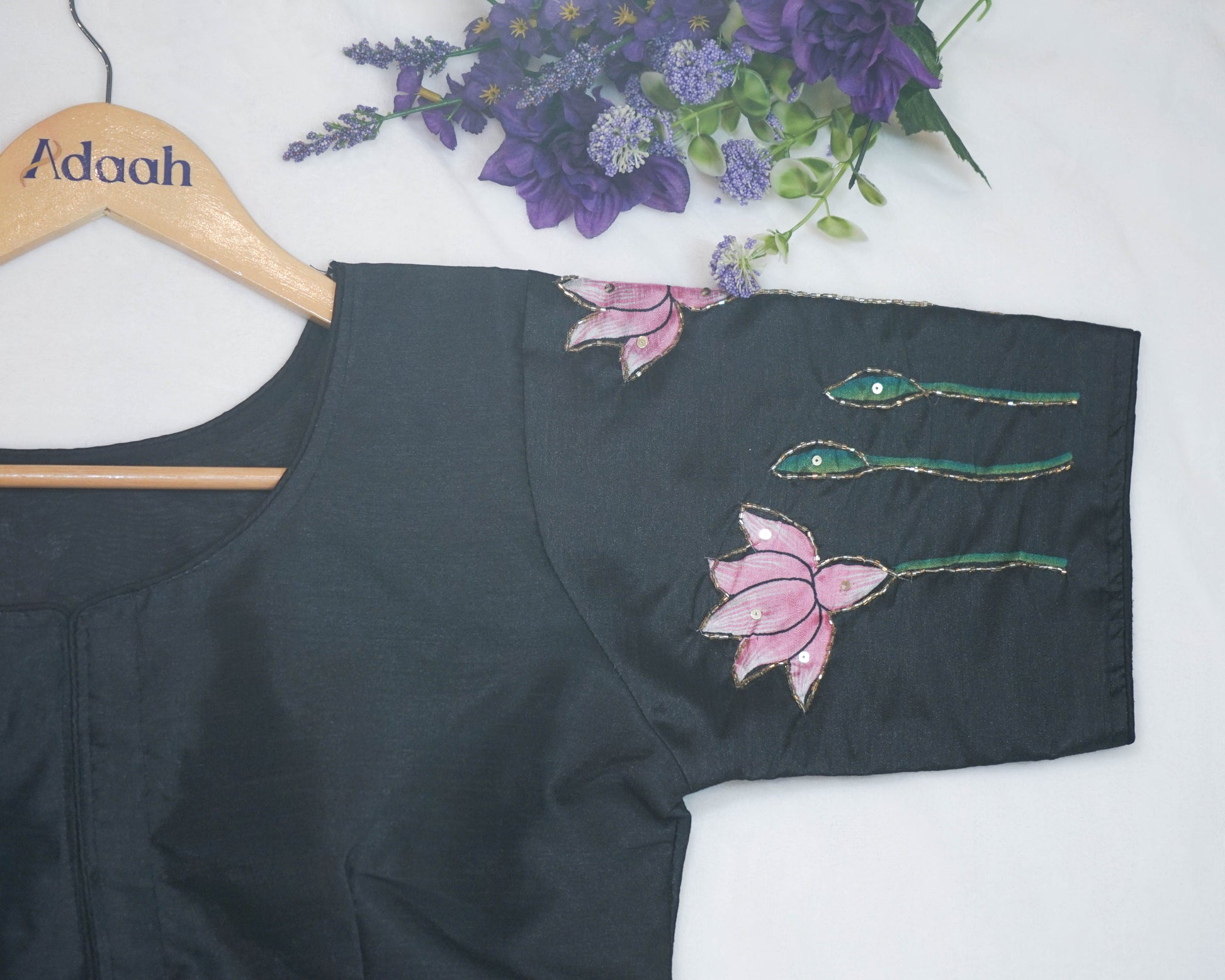 Flower Power Unique Handwork Blouse