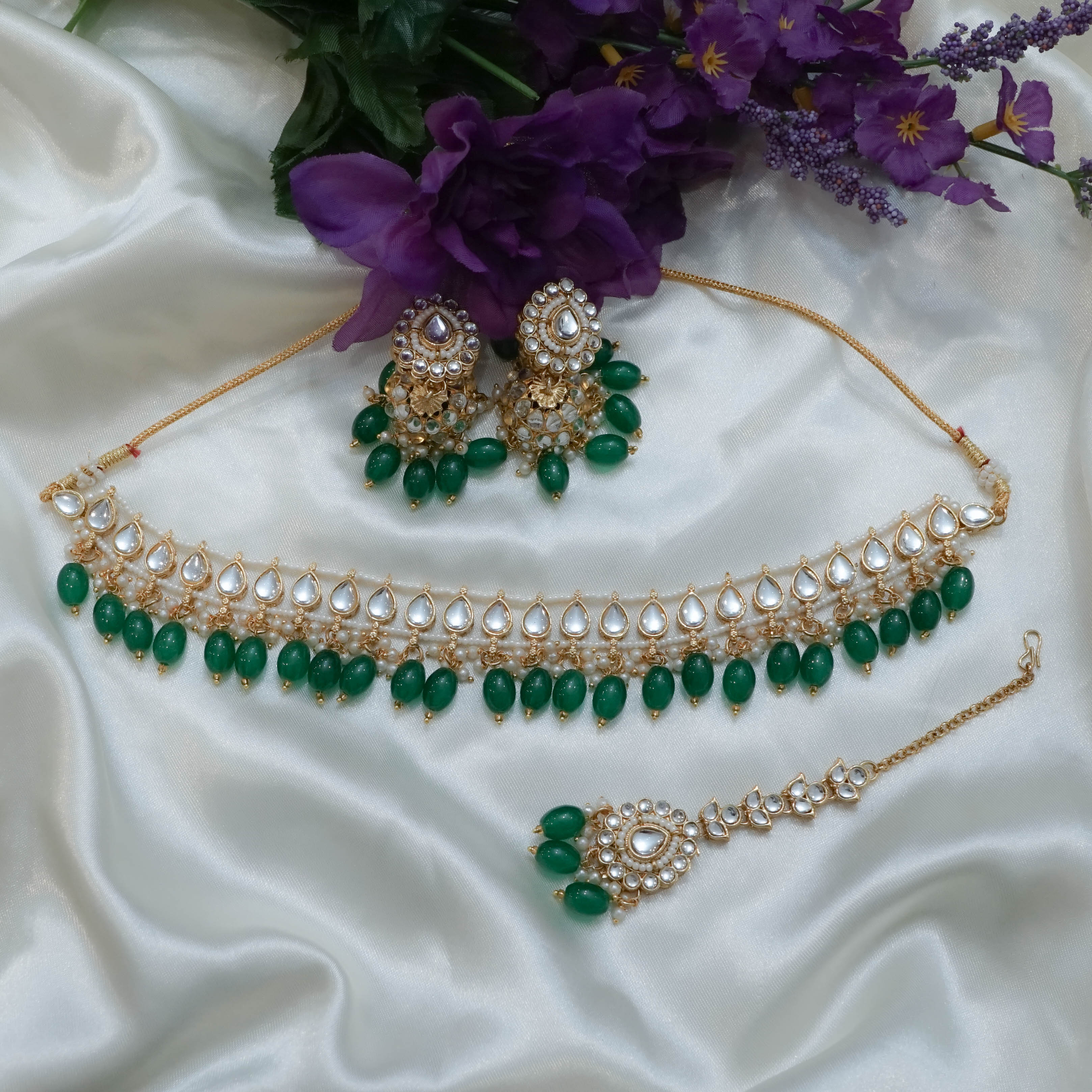 Teardrop Choker Set
