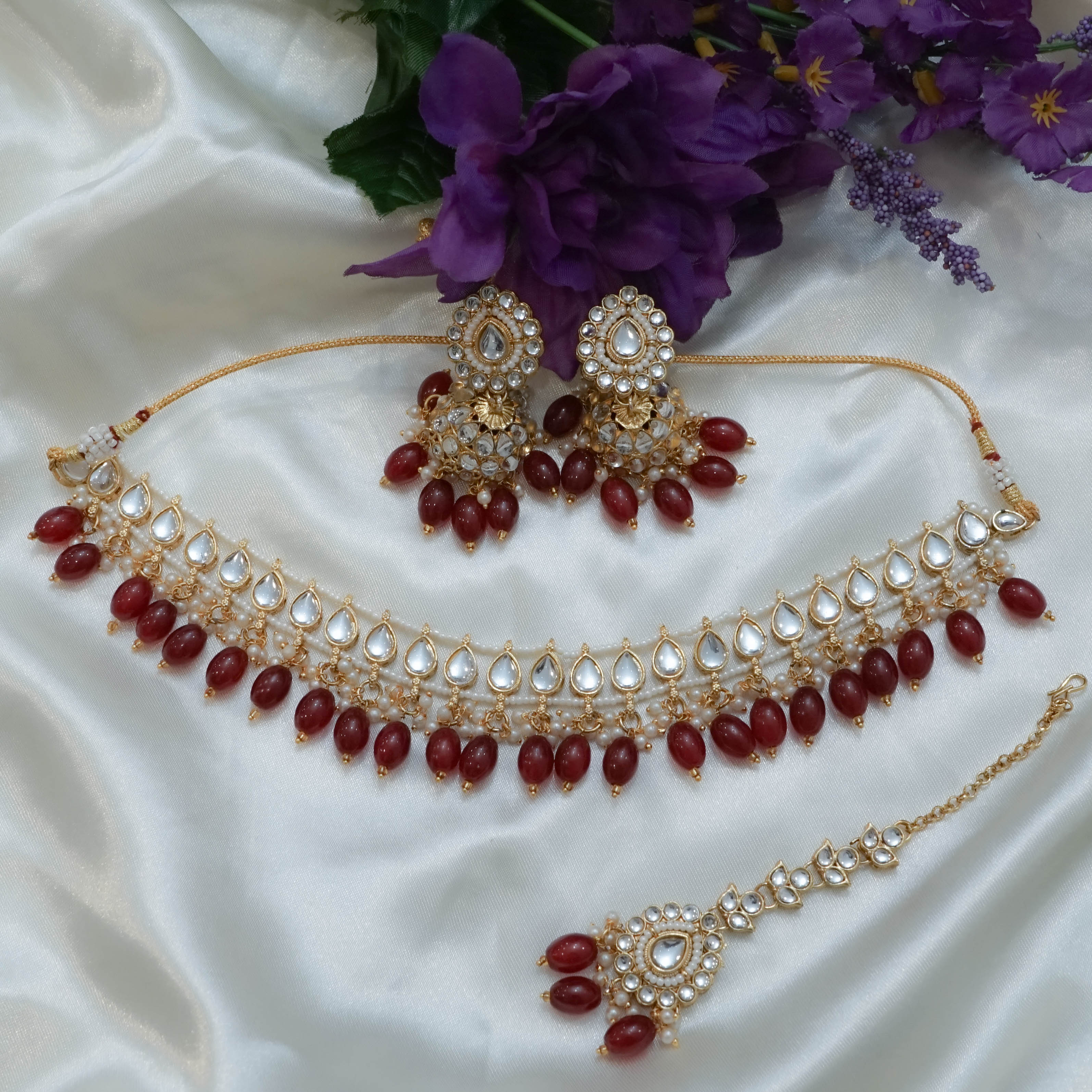 Teardrop Choker Set