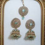 Jhumka Tikka & Earrings Set