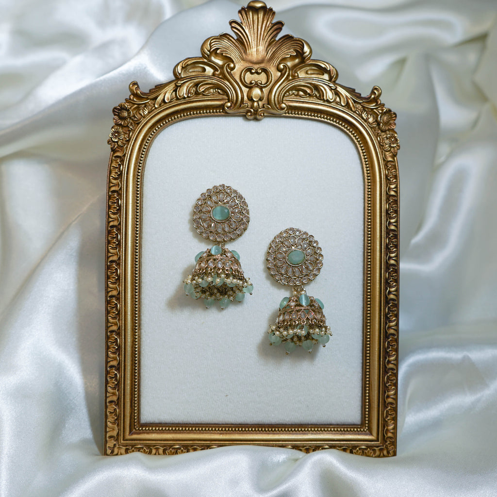 Jhumka Tikka & Earrings Set