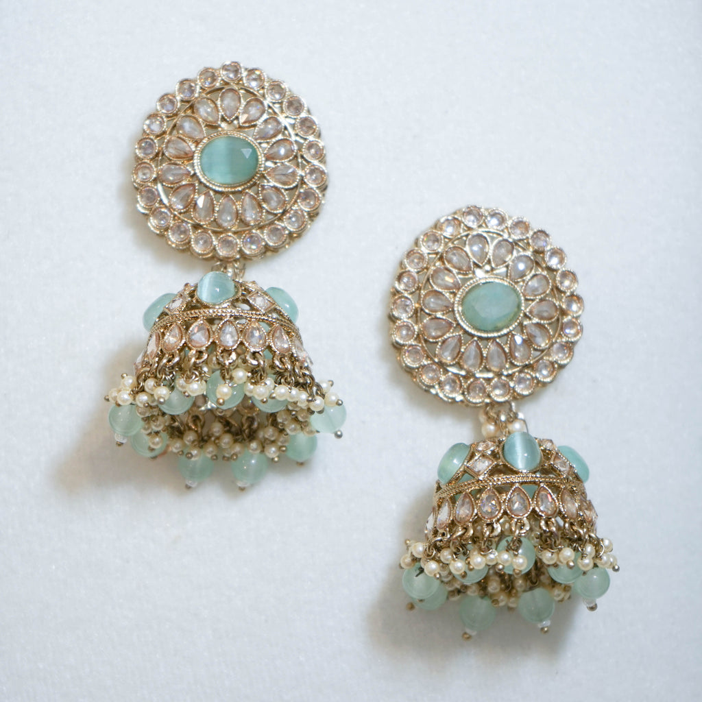 Jhumka Tikka & Earrings Set