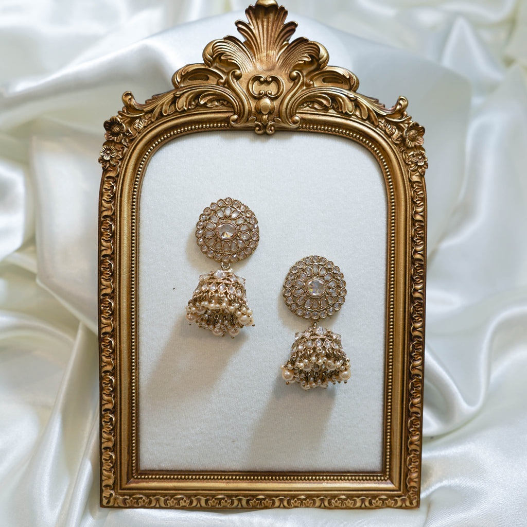 Jhumka Tikka & Earrings Set