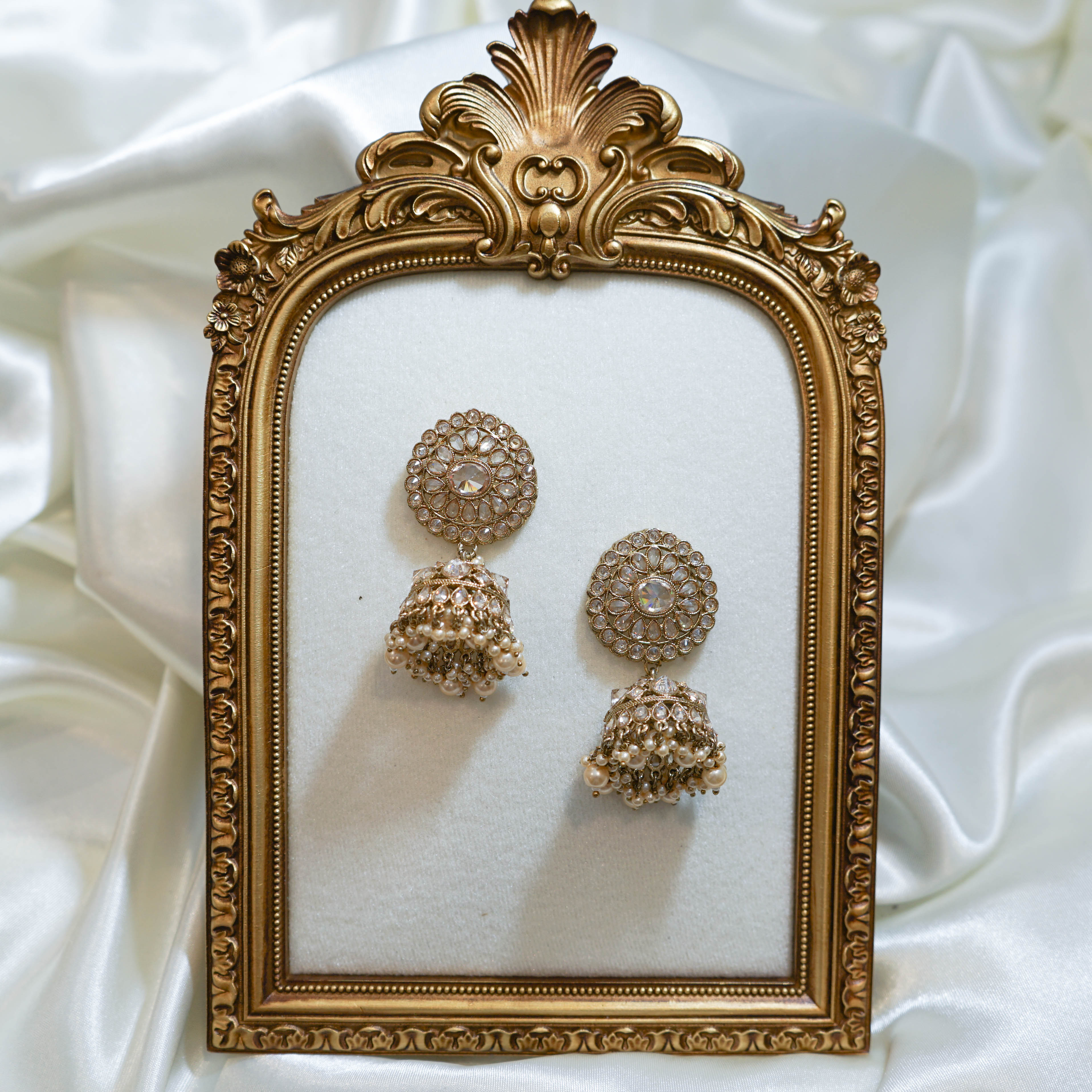 Jhumka Tikka & Earrings Set
