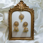 Jhumka Tikka & Earrings Set