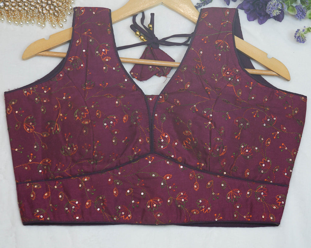 Floral Embroidered Blouse