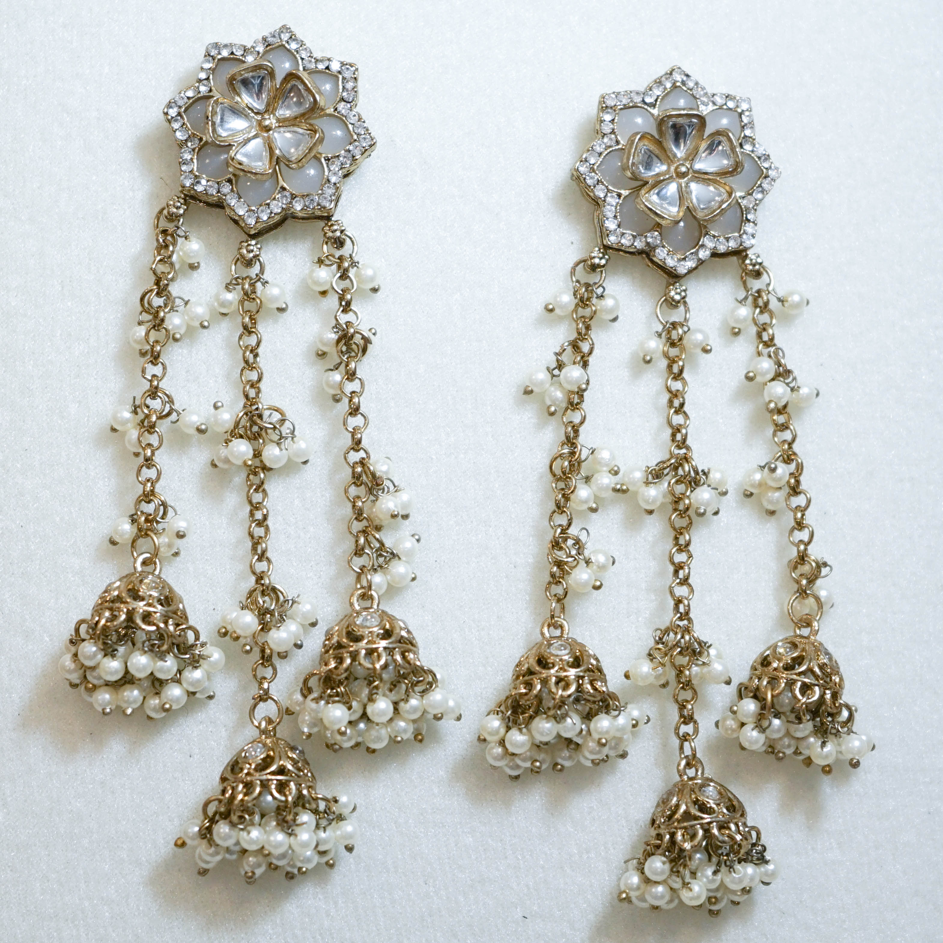 Floral Kashmiri Earrings