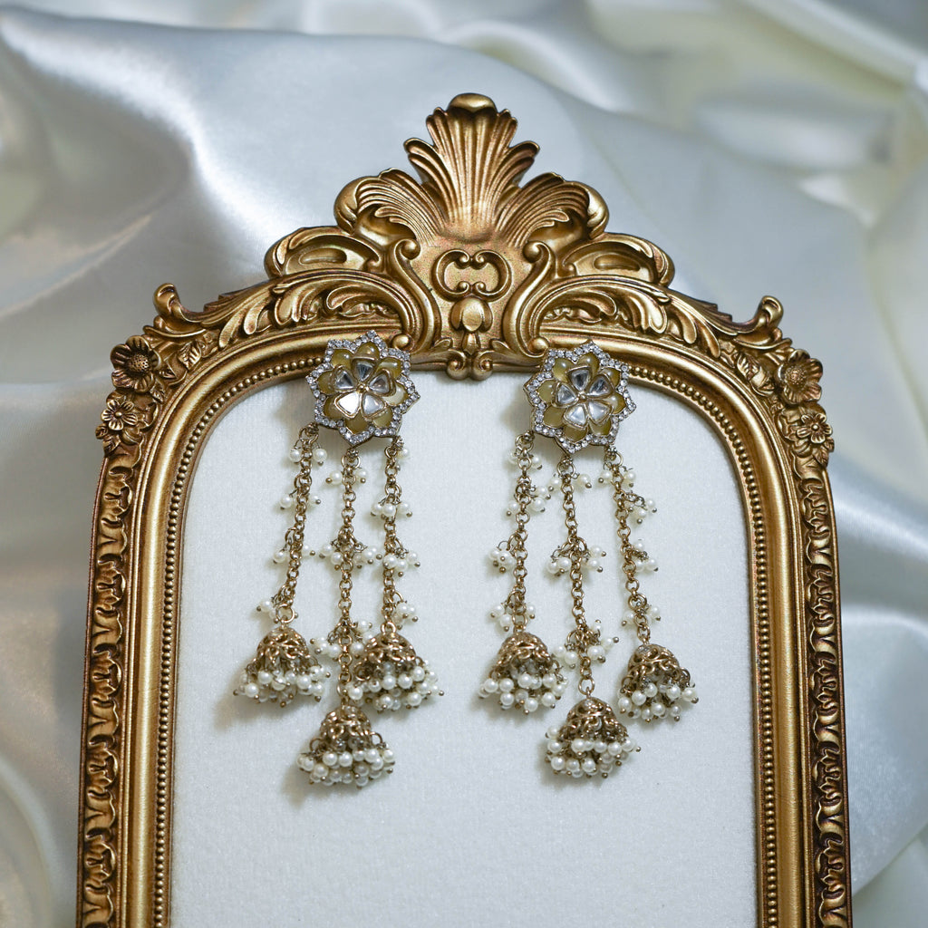 Floral Kashmiri Earrings