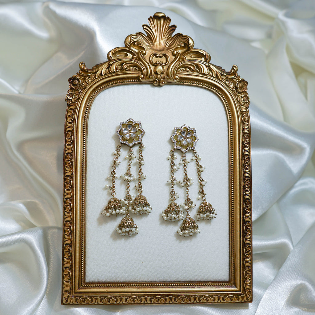 Floral Kashmiri Earrings