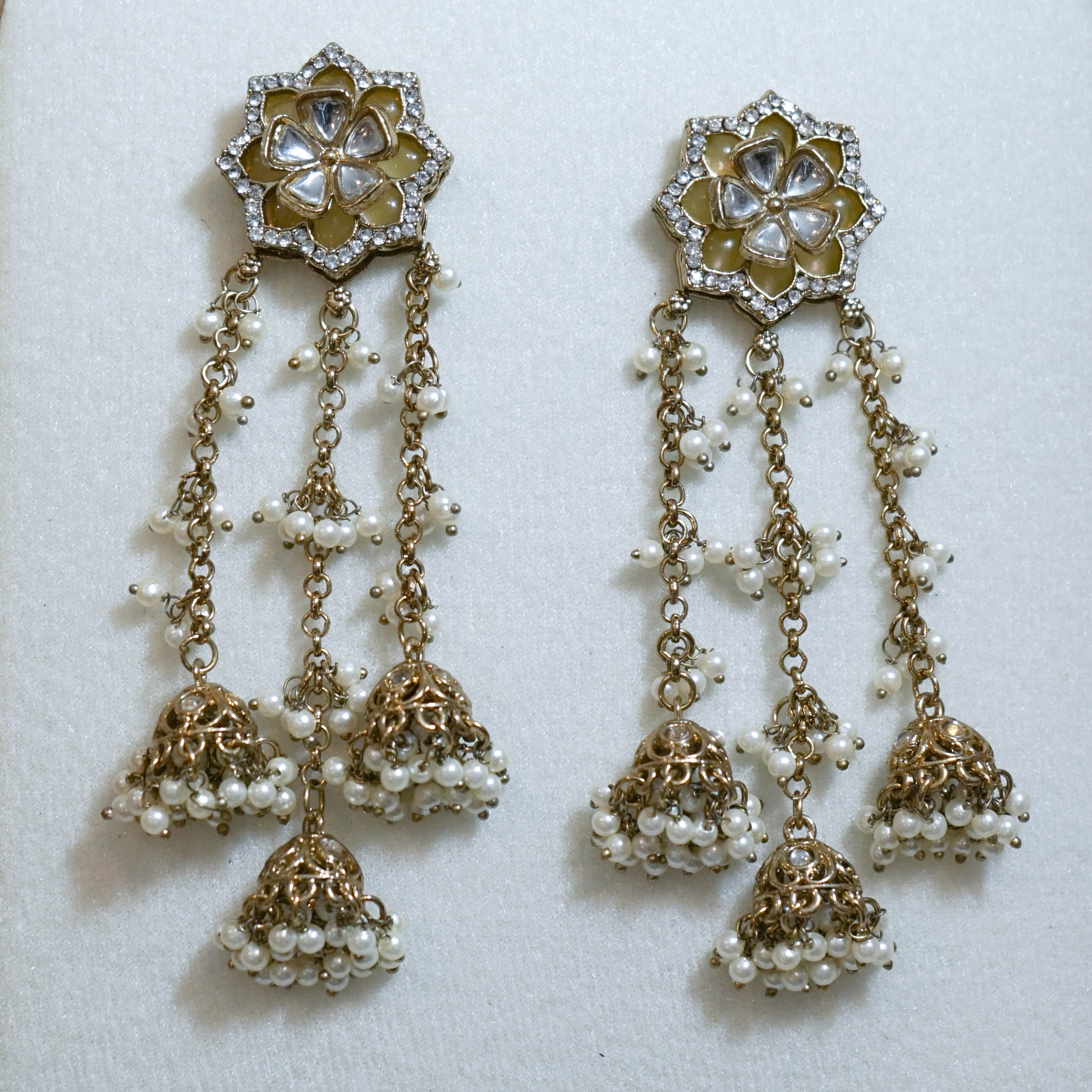 Floral Kashmiri Earrings