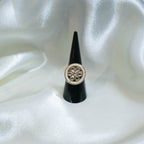 Indian Floral Statement Ring