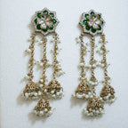 Floral Kashmiri Earrings
