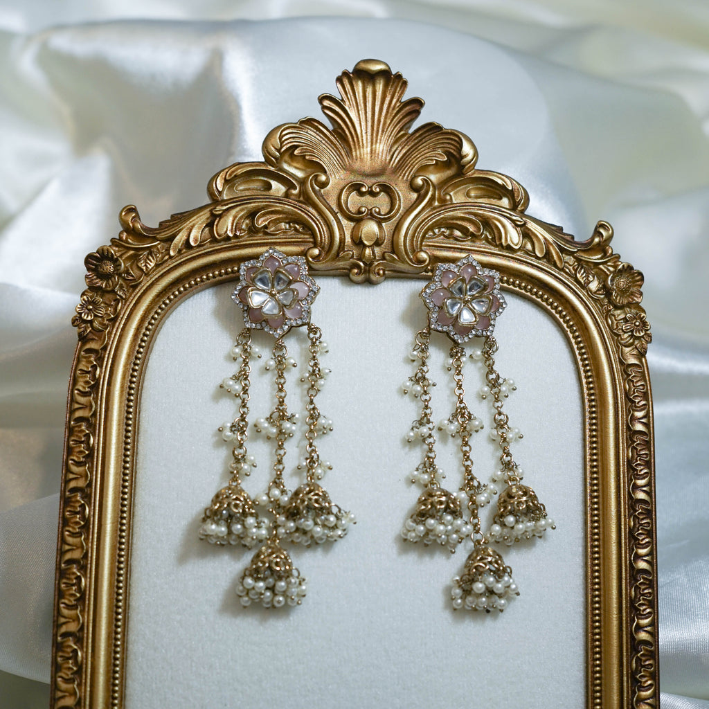 Floral Kashmiri Earrings