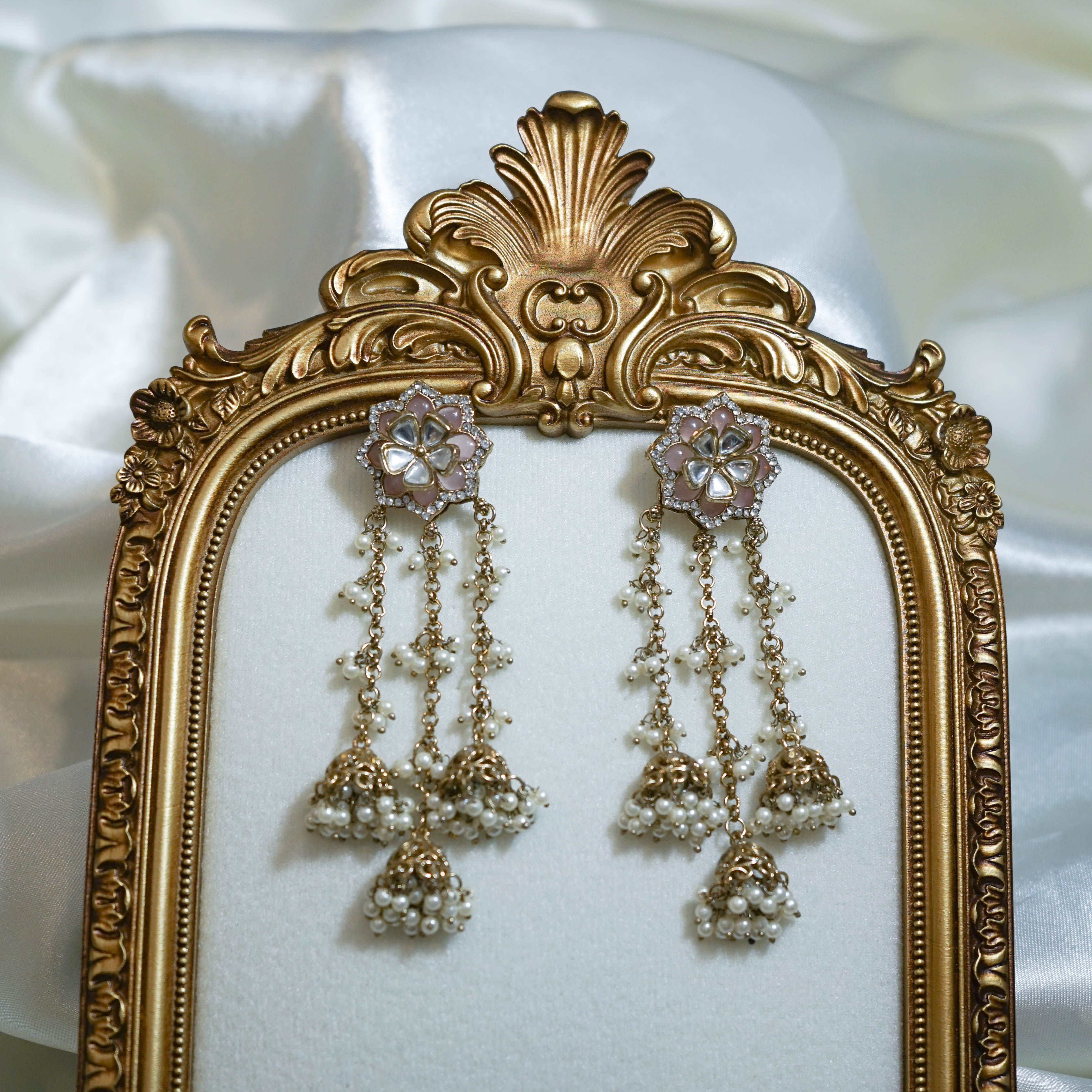 Floral Kashmiri Earrings