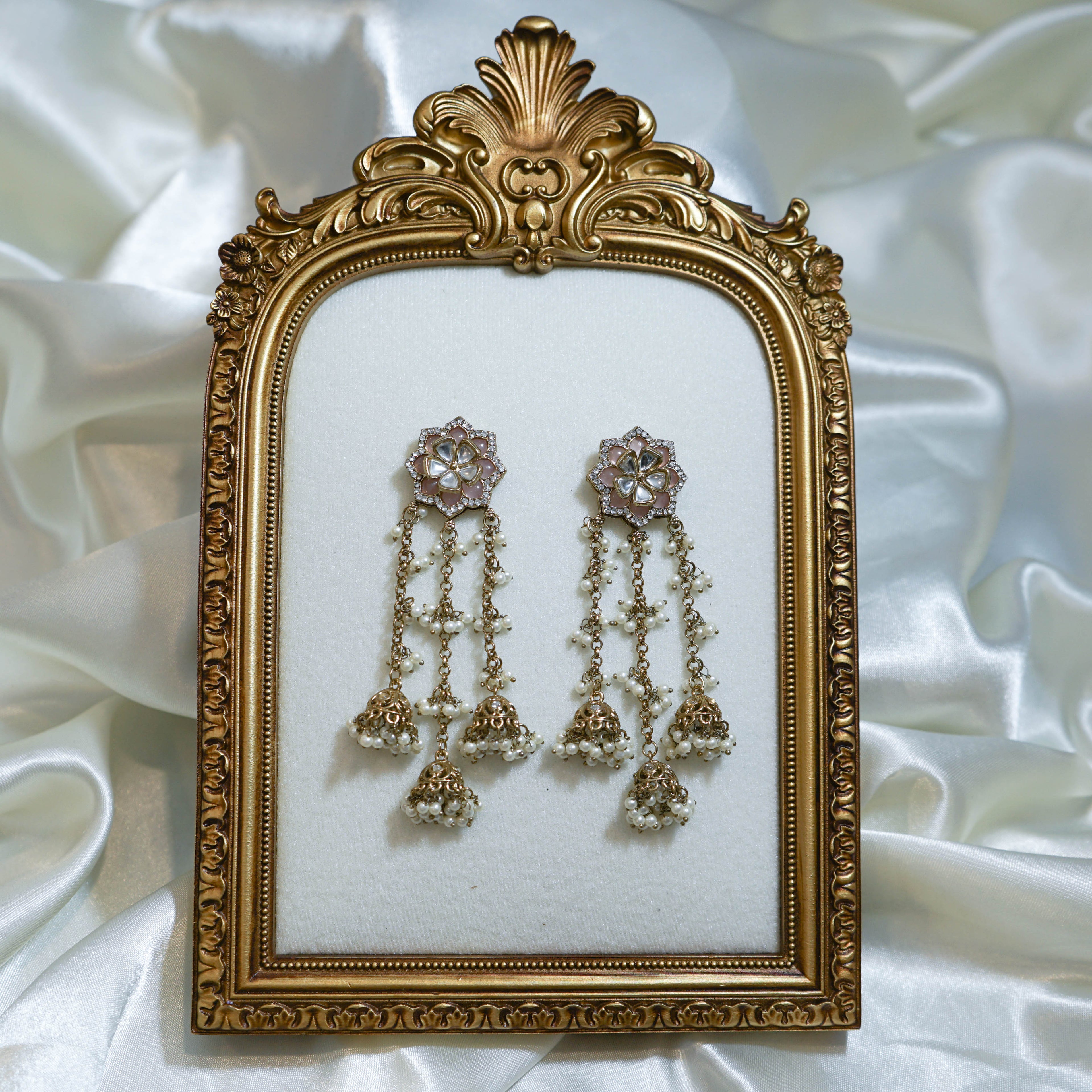 Floral Kashmiri Earrings