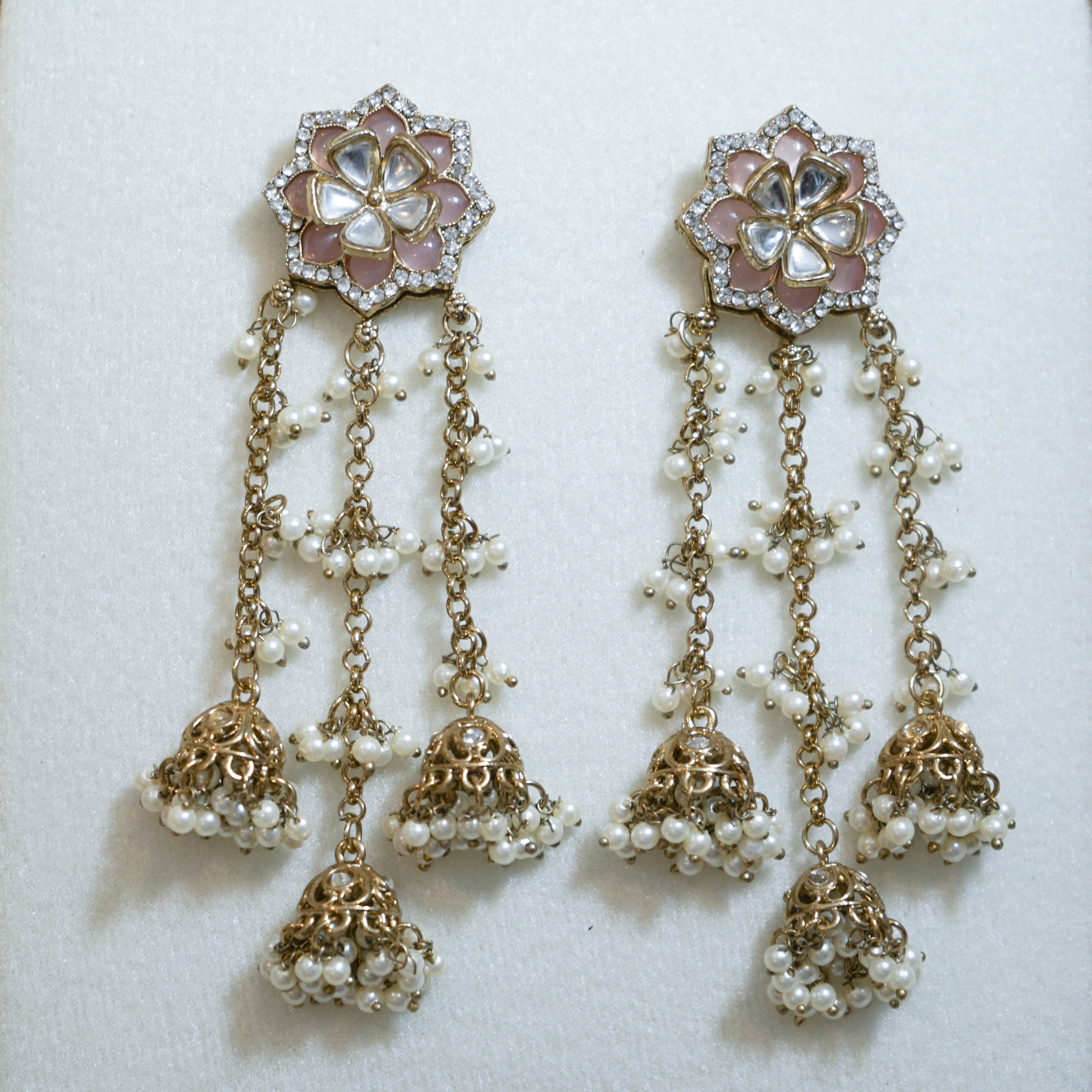 Floral Kashmiri Earrings