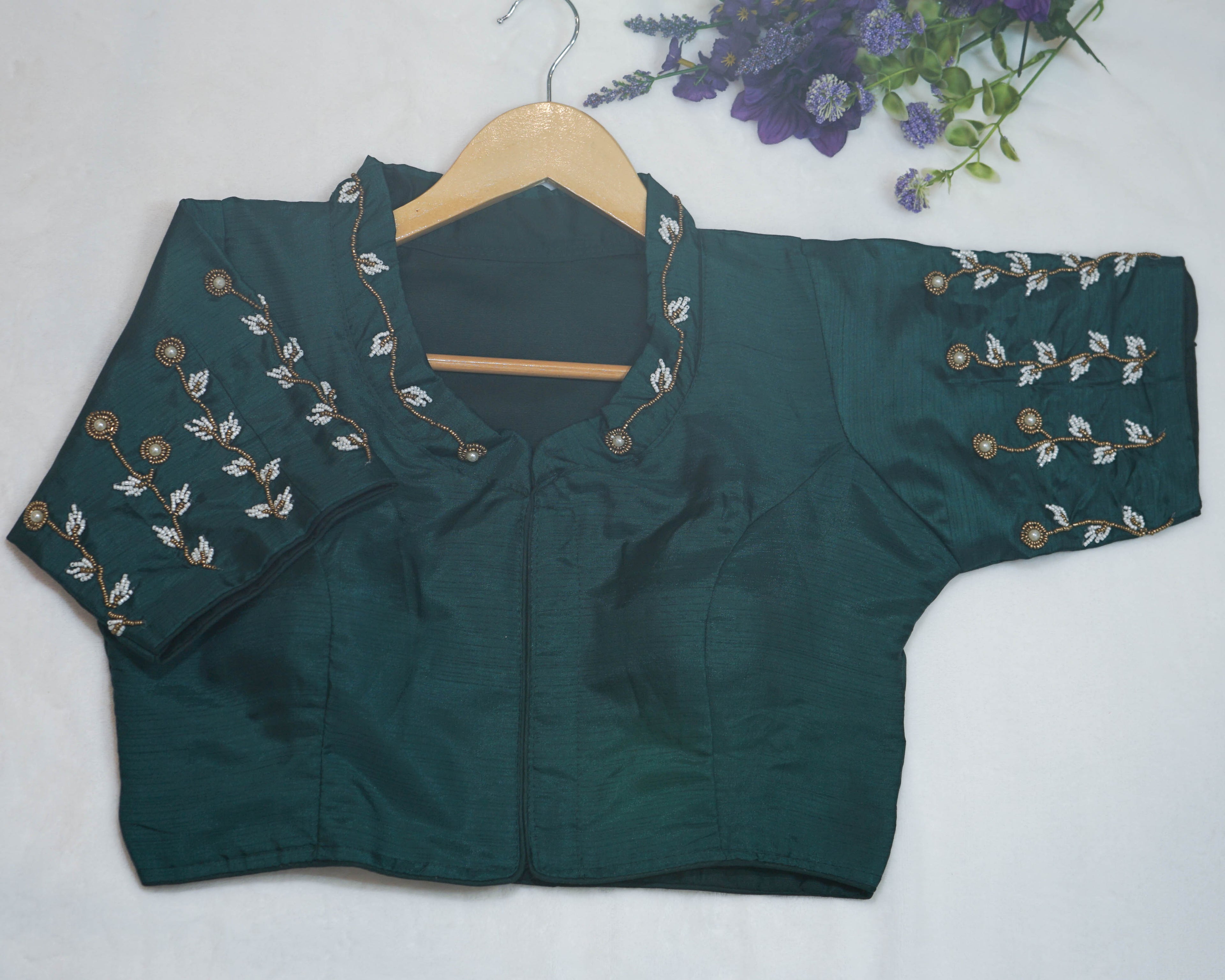 Beaded Vine Blouse