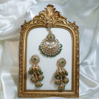 Jhumka Tikka & Earrings Set