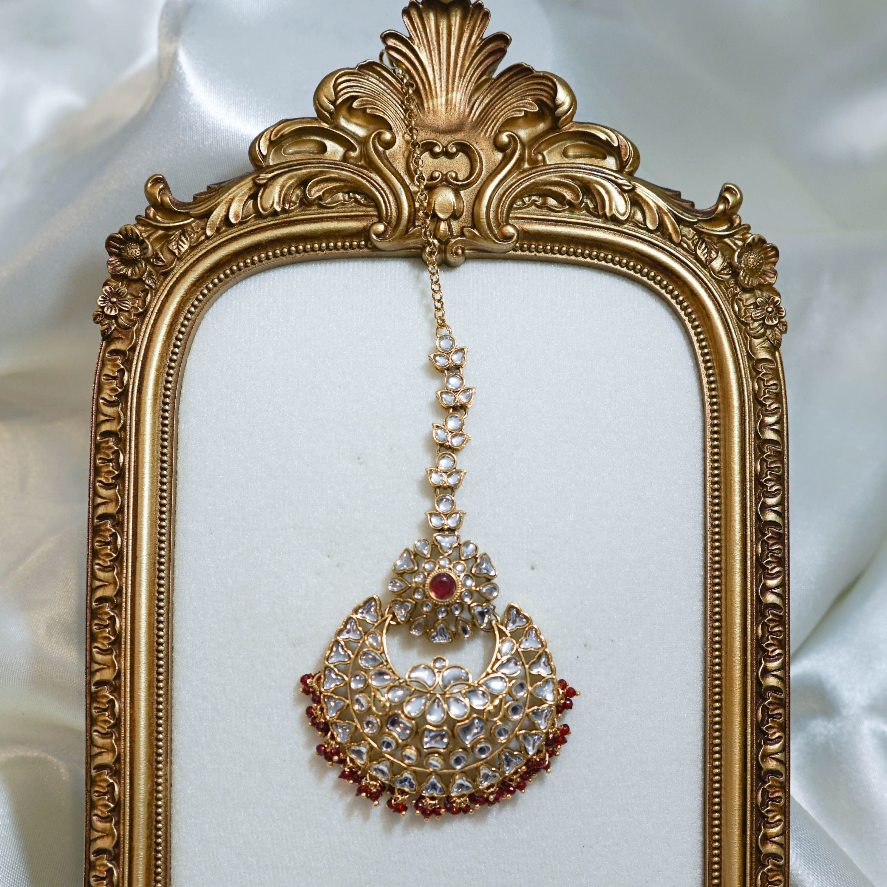 Jhumka Tikka & Earrings Set