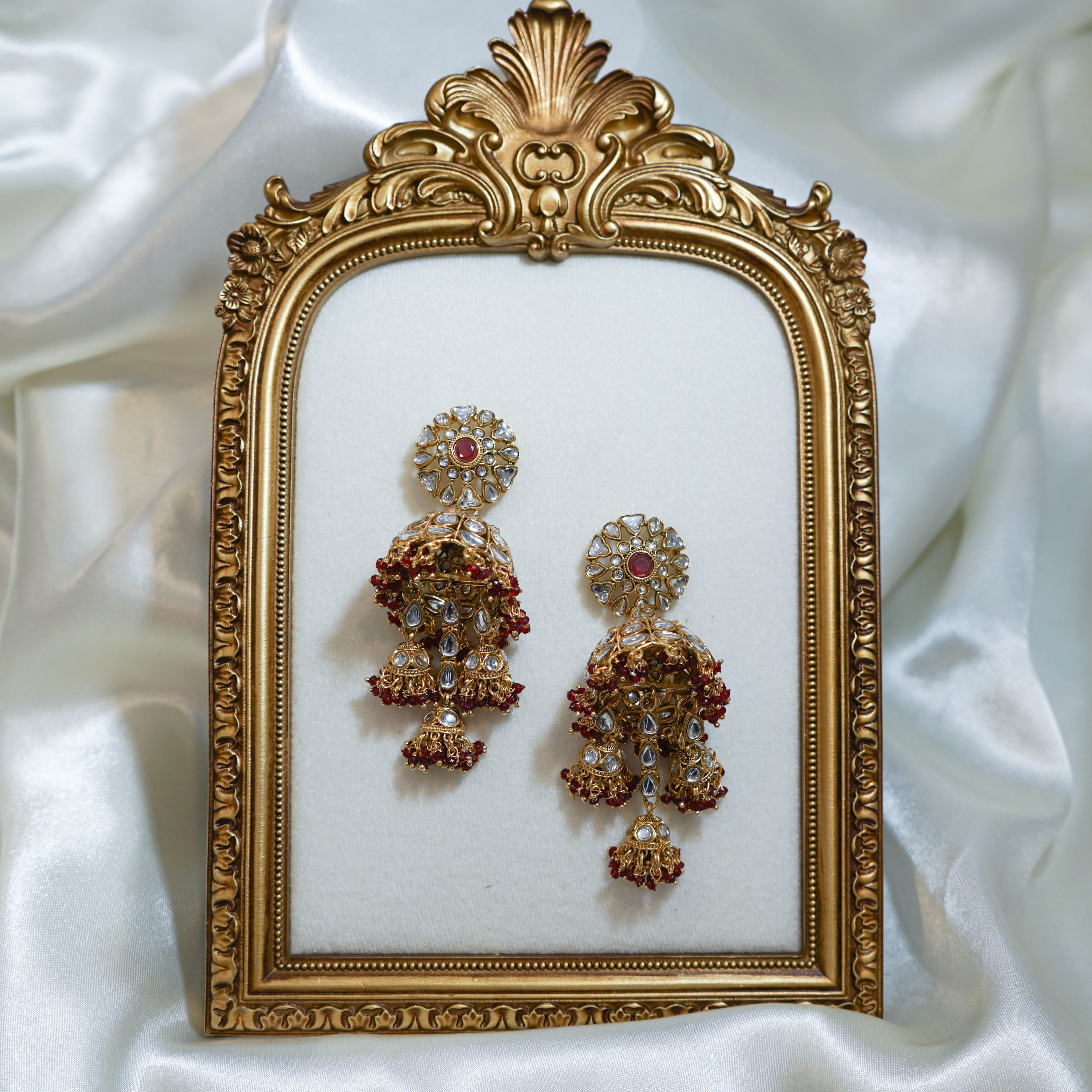 Jhumka Tikka & Earrings Set